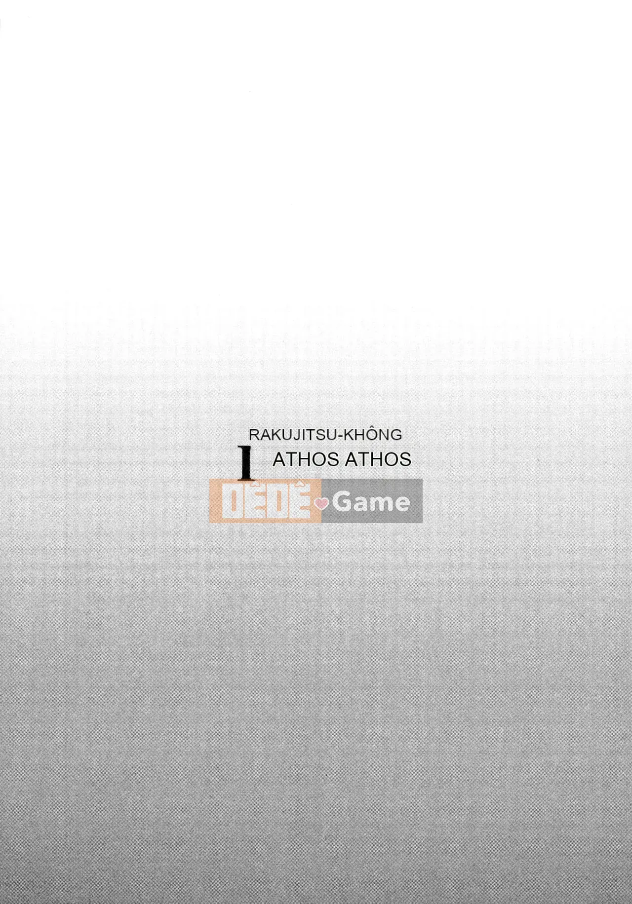 [Zenya] Rakujitsu no Pathos 1 [Tiếng Trung]