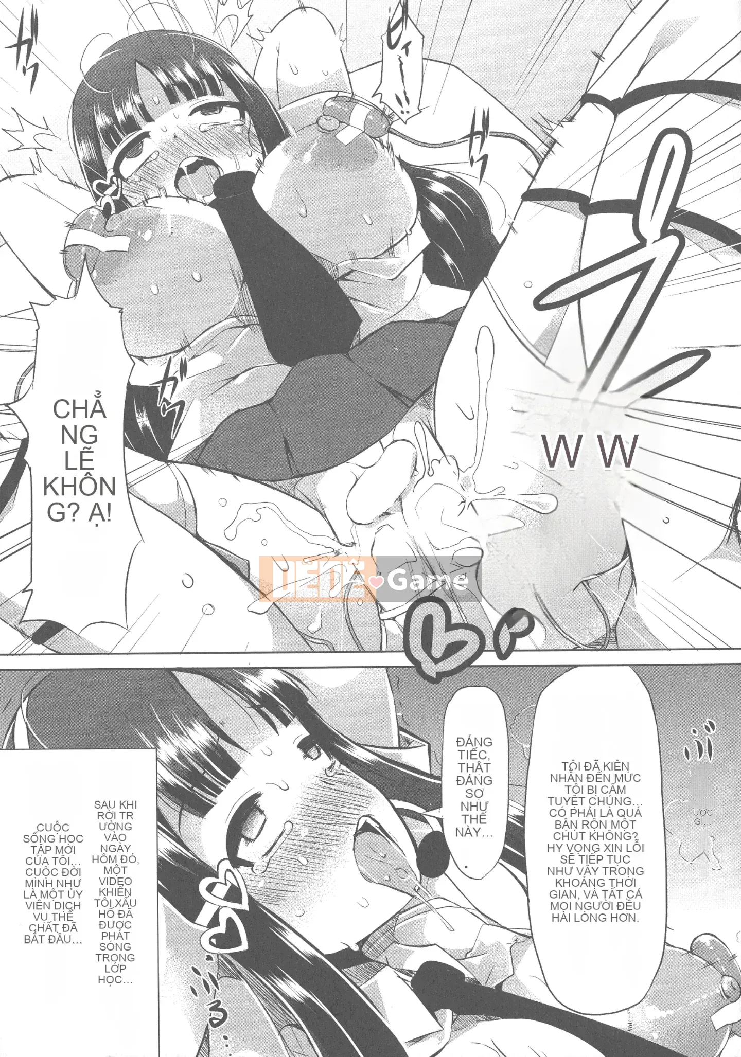 [Lilith Lauda] Nữ sinh danh dự ngực khủng - Biến thành một con lợn nái cuồng bạo dâm!