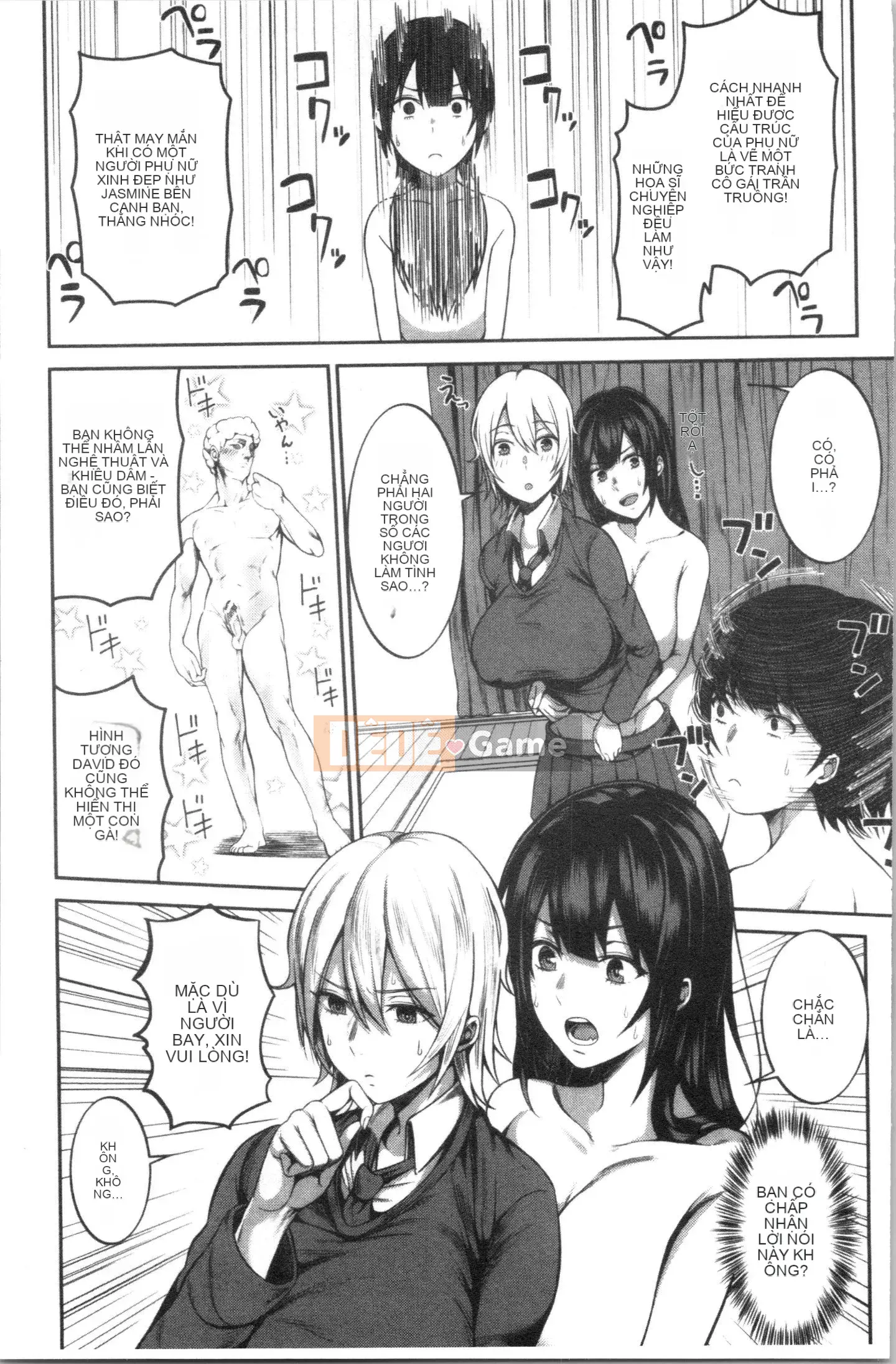 [4K Hankagumi] [Ngừng ngứa] Làm tình với các quý cô nhé?