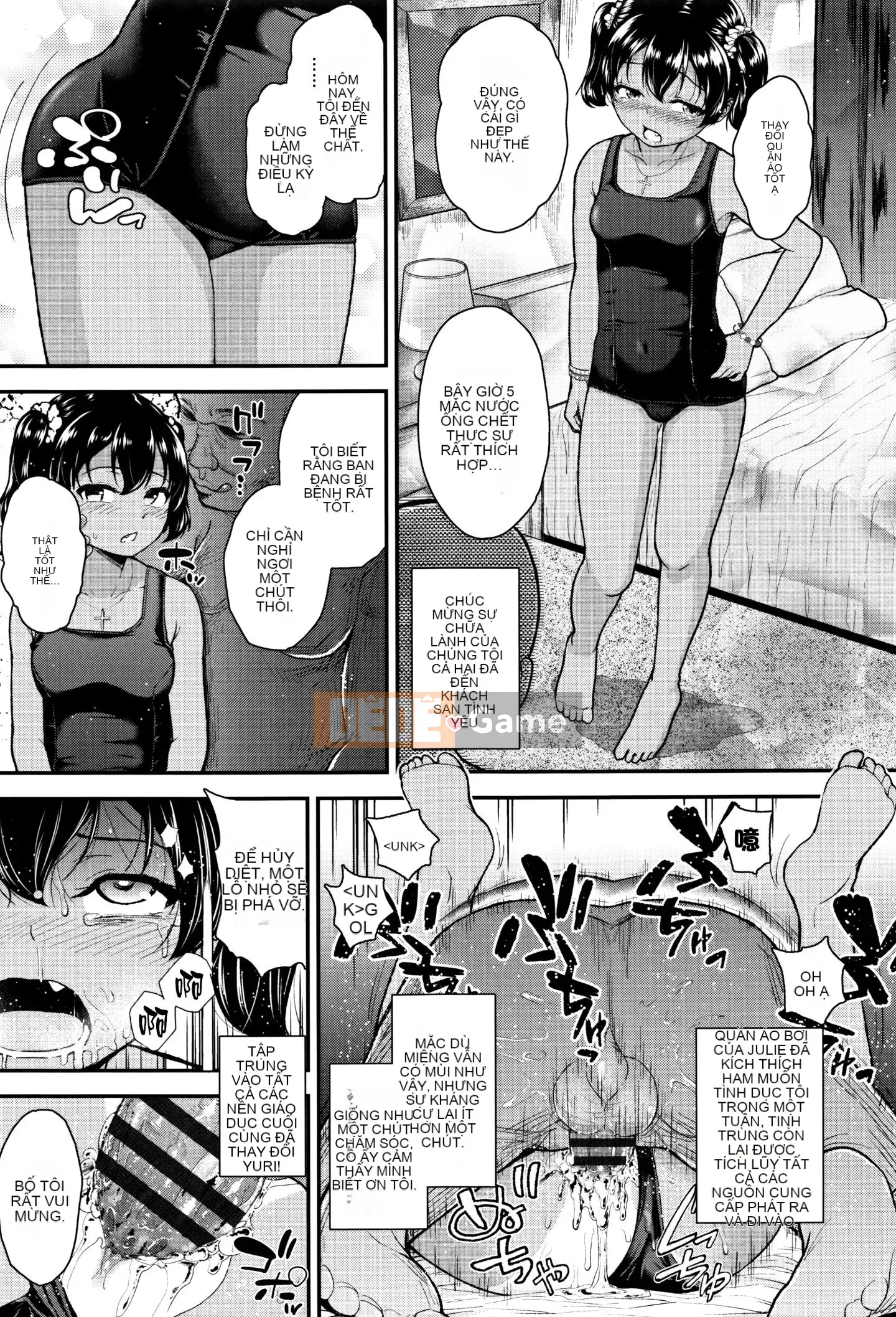 [Rengi Tsusho Bun Han][Hiroyuki Hikoma] Tôi là một đứa trẻ con gái, nhưng tôi rất giỏi trong việc phát triển, vì vậy tôi đã thử giáo dục tinh dịch