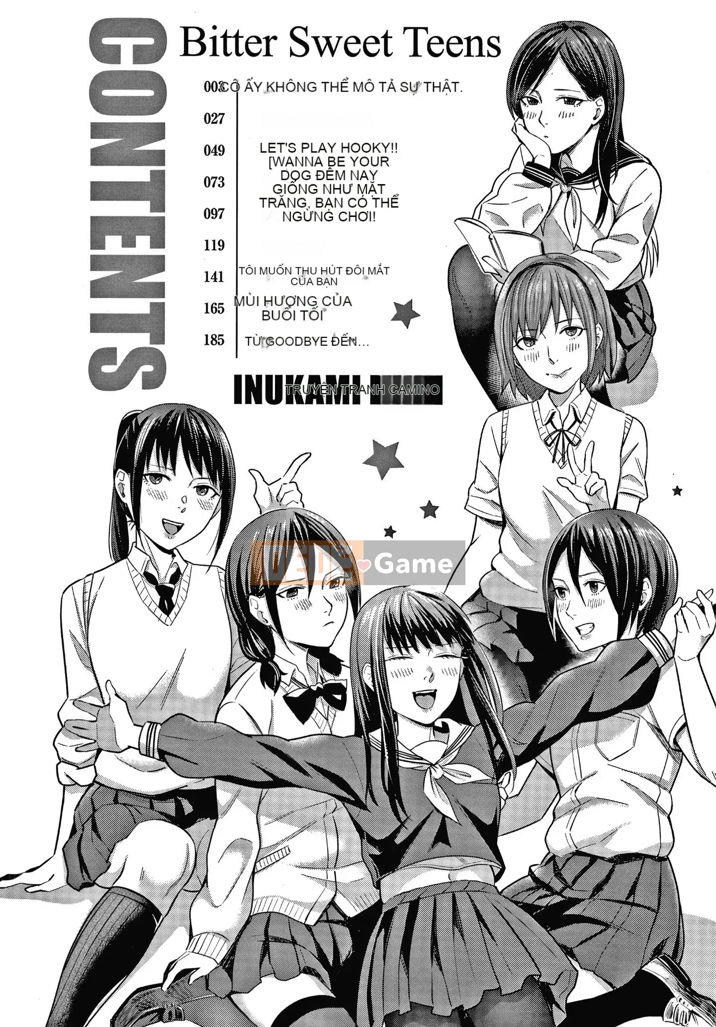 [Inuue Inoji] Thiếu niên ngọt ngào cay đắng + Thẻ minh họa