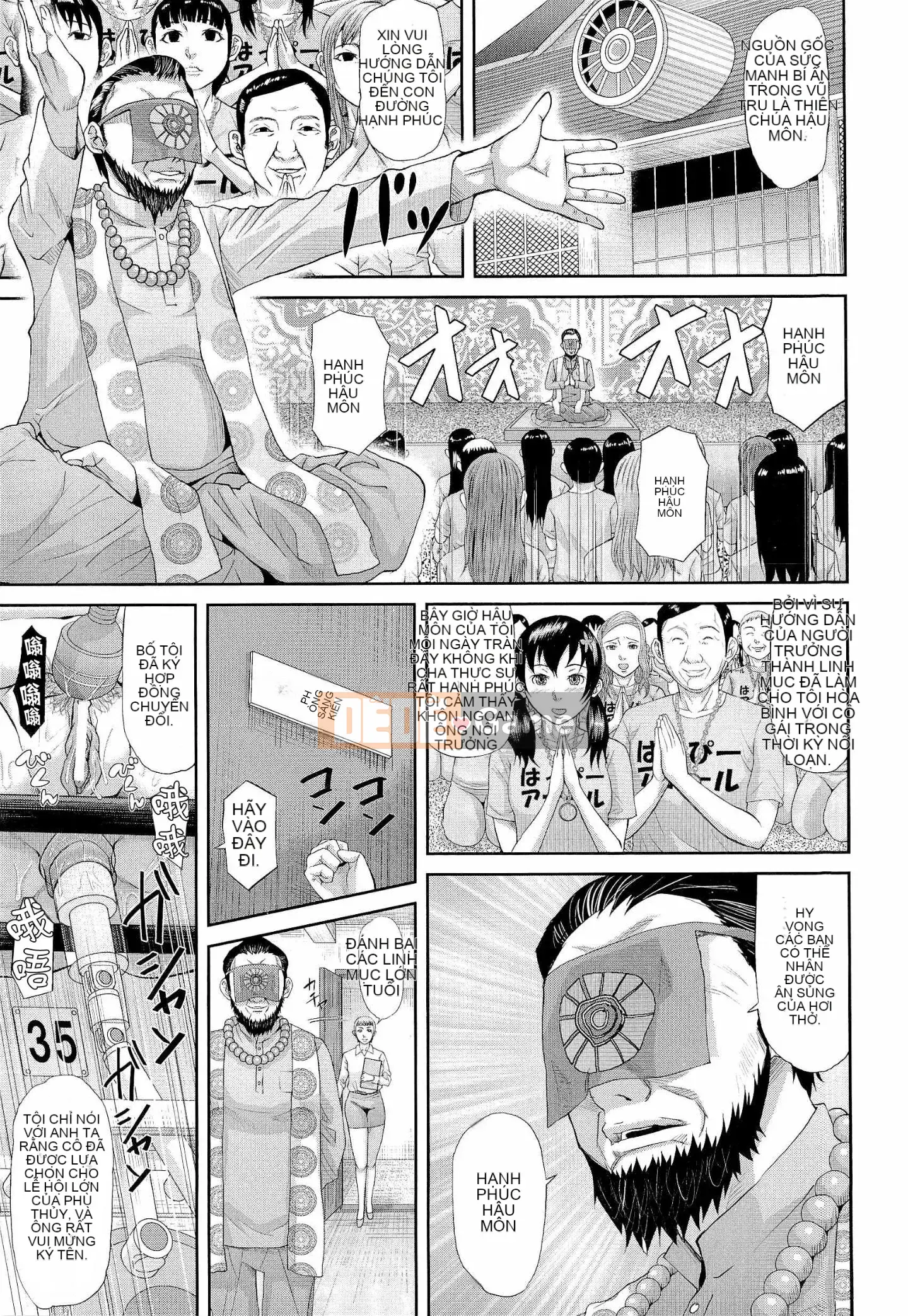 [Fuzzy Name] [Honeta Danshaku] Chương trình tu sửa não khiếm nhã ~Rơi vào giáo phái cực khoái mẹ-con gái~