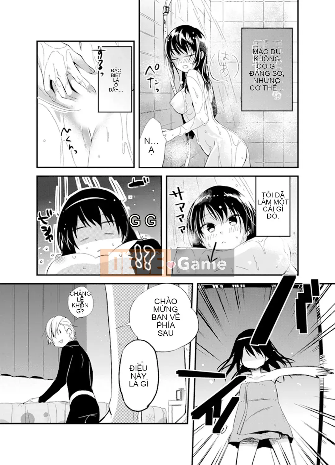 (Seinen Comic) [Eigetsu Minamino] Đi học với một ổ bánh mì trong miệng.