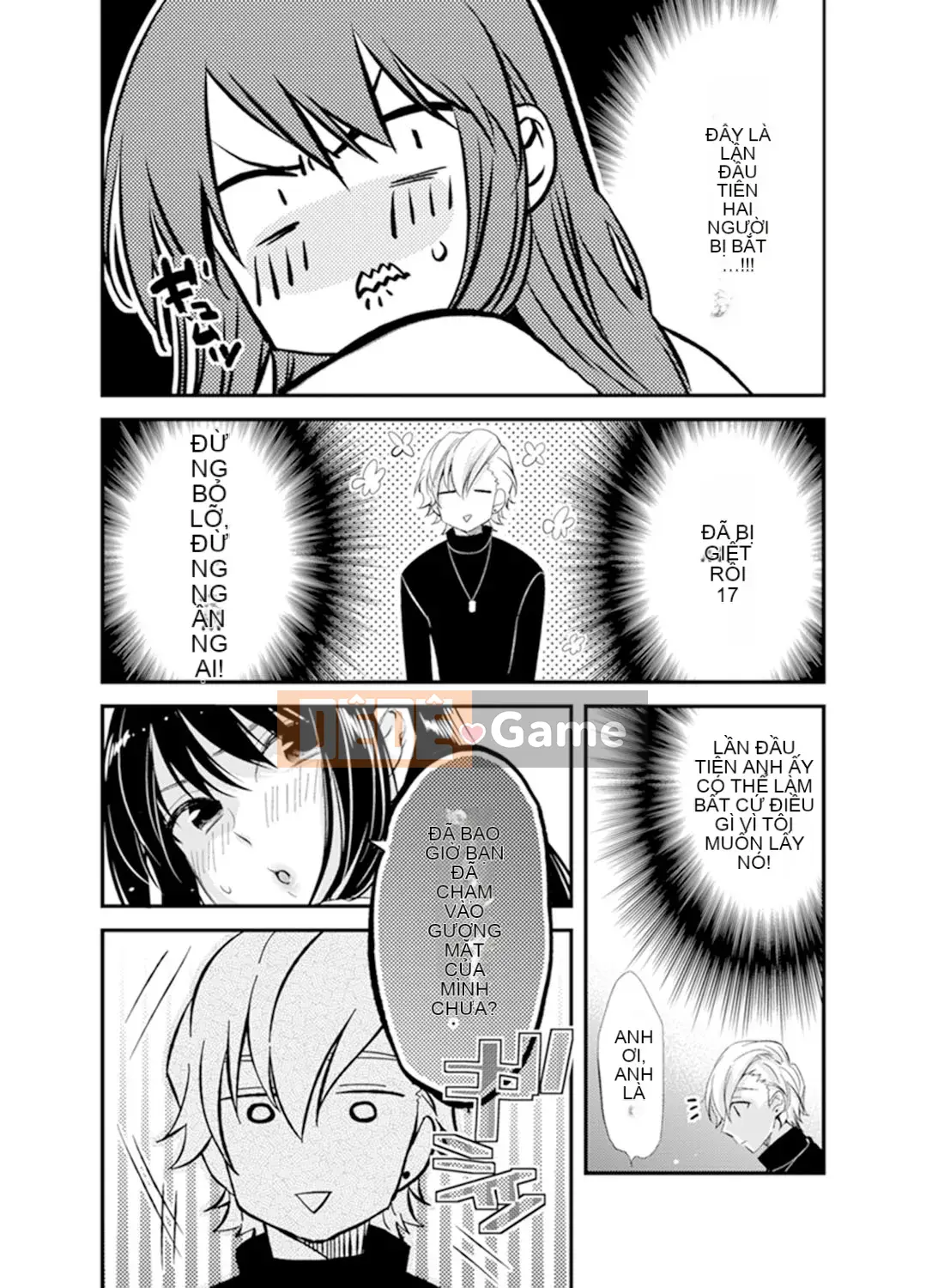 (Seinen Comic) [Eigetsu Minamino] Đi học với một ổ bánh mì trong miệng.