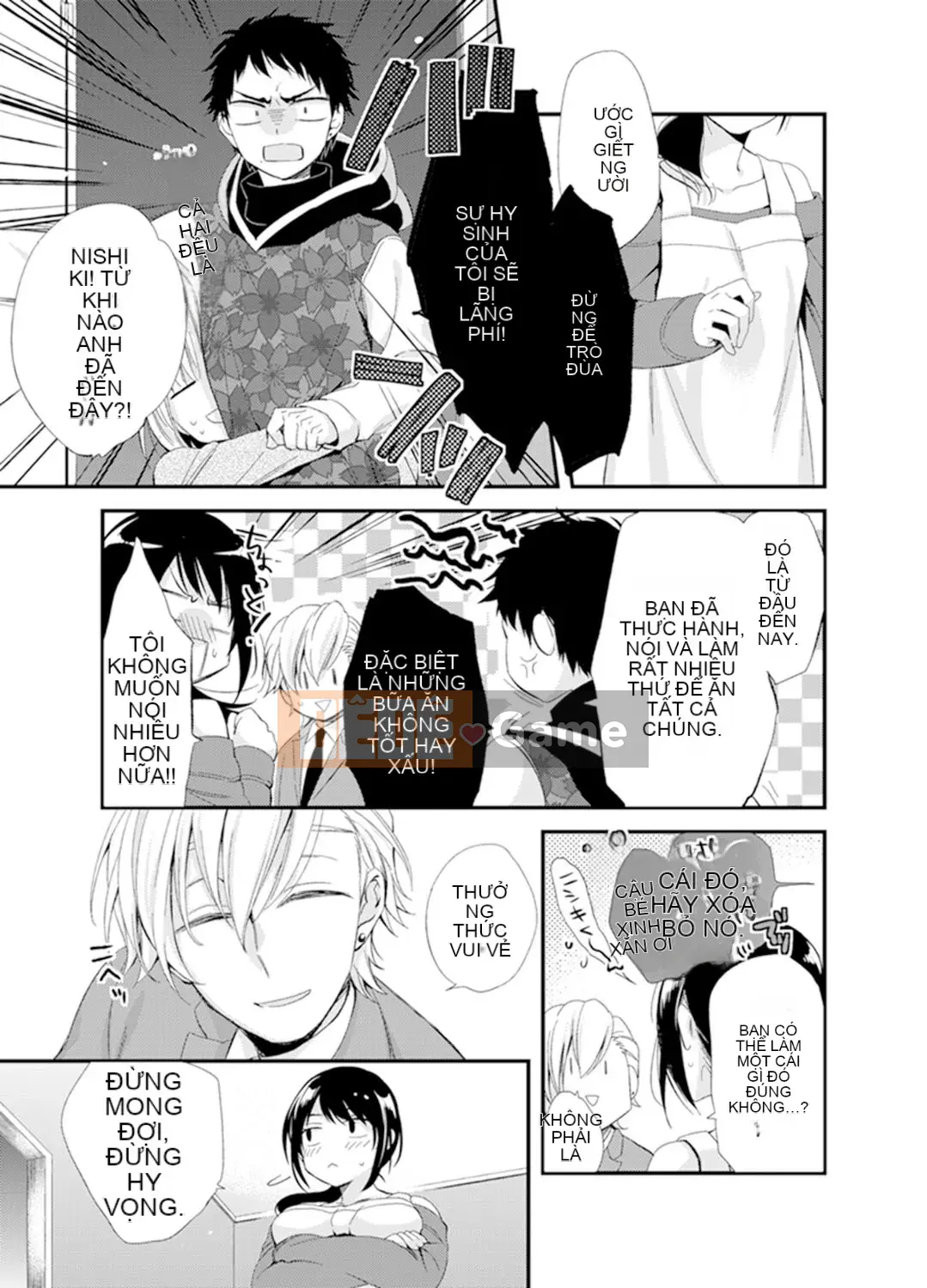 (Seinen Comic) [Eigetsu Minamino] Đi học với một ổ bánh mì trong miệng.