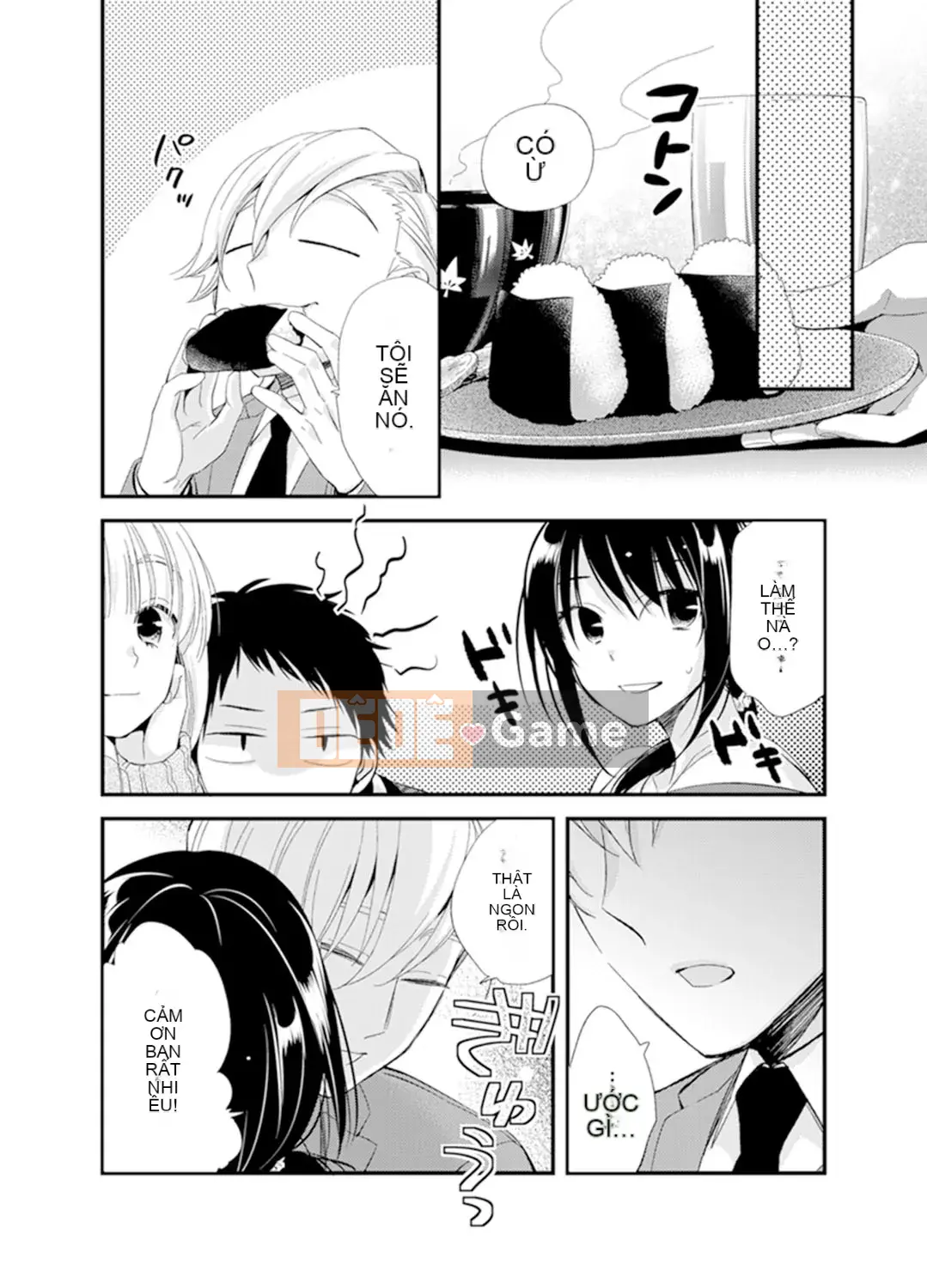 (Seinen Comic) [Eigetsu Minamino] Đi học với một ổ bánh mì trong miệng.