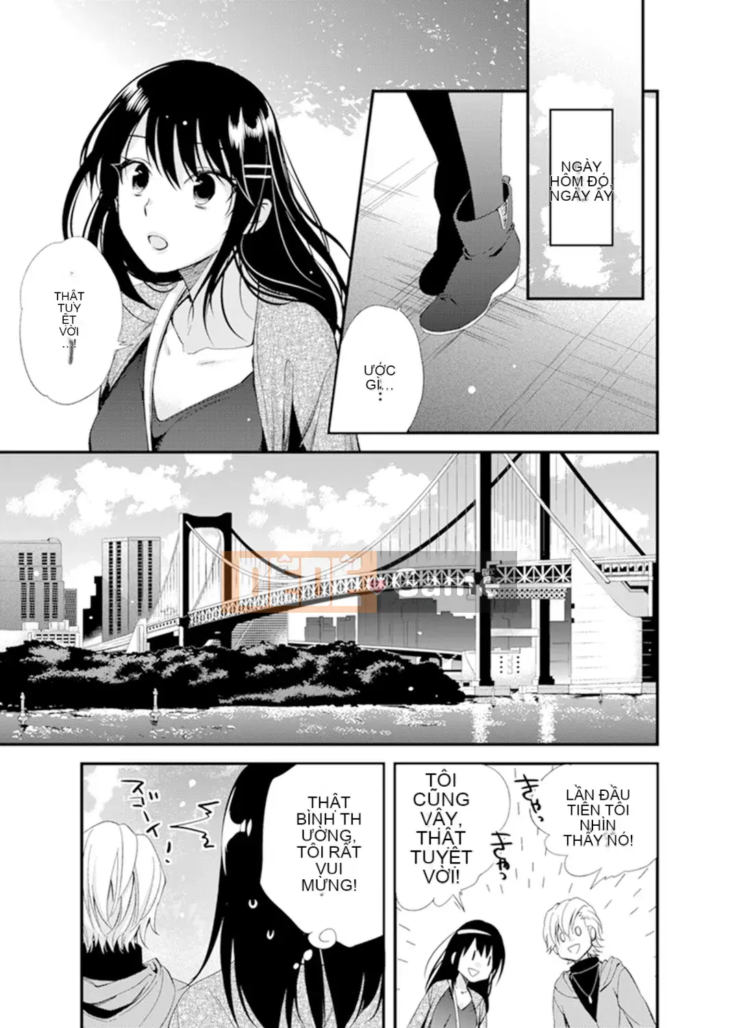 (Seinen Comic) [Eigetsu Minamino] Đi học với một ổ bánh mì trong miệng.