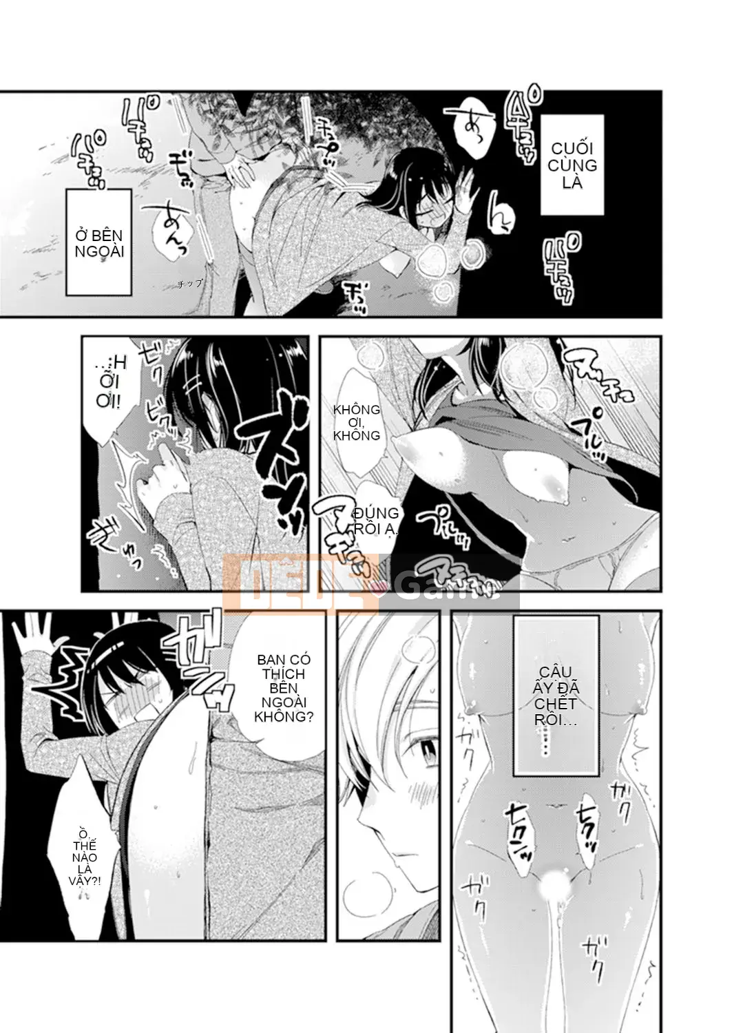 (Seinen Comic) [Eigetsu Minamino] Đi học với một ổ bánh mì trong miệng.