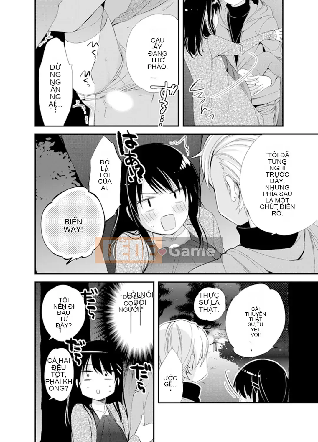 (Seinen Comic) [Eigetsu Minamino] Đi học với một ổ bánh mì trong miệng.