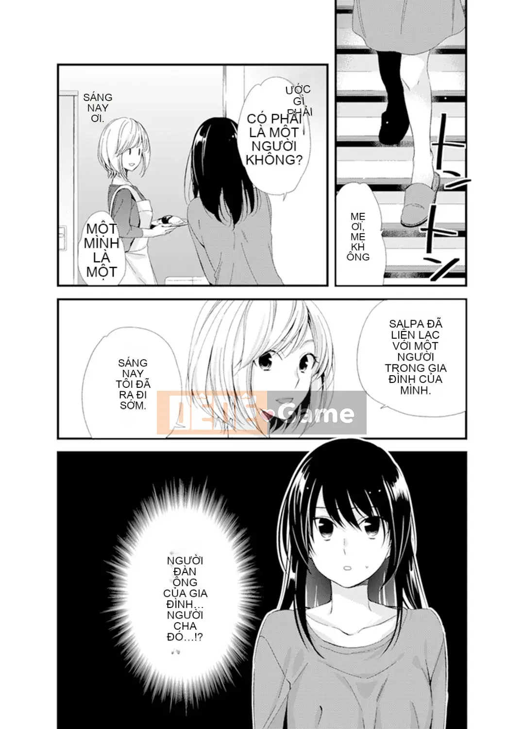 (Seinen Comic) [Eigetsu Minamino] Đi học với một ổ bánh mì trong miệng.