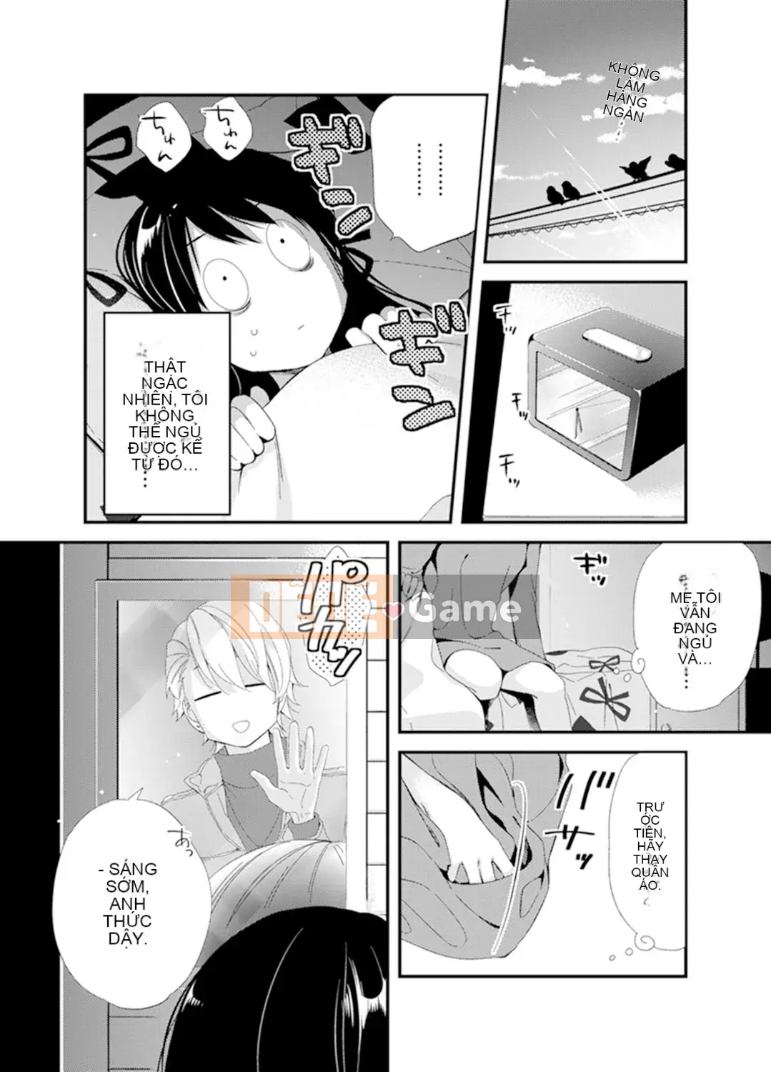 (Seinen Comic) [Eigetsu Minamino] Đi học với một ổ bánh mì trong miệng.