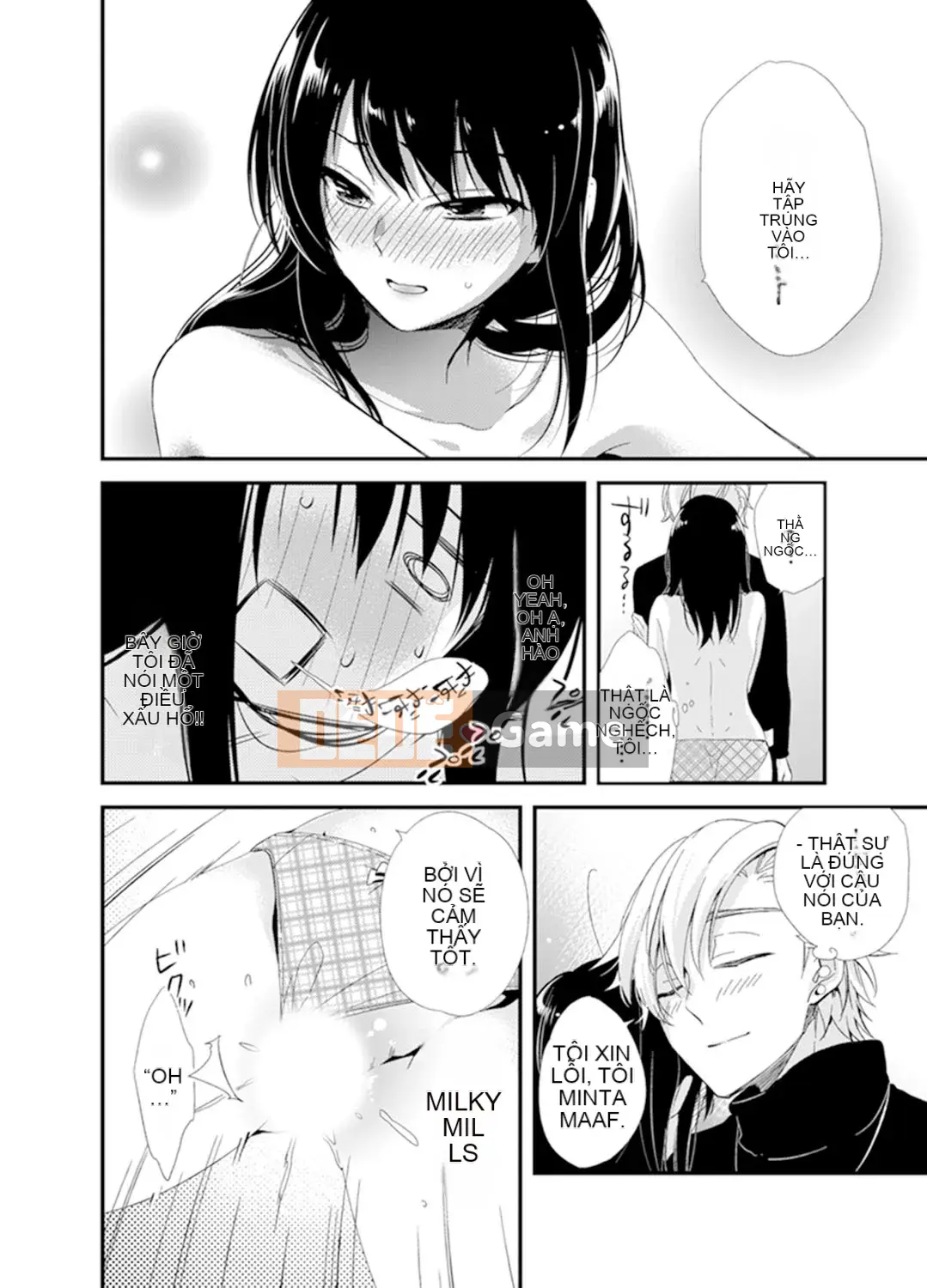 (Seinen Comic) [Eigetsu Minamino] Đi học với một ổ bánh mì trong miệng.