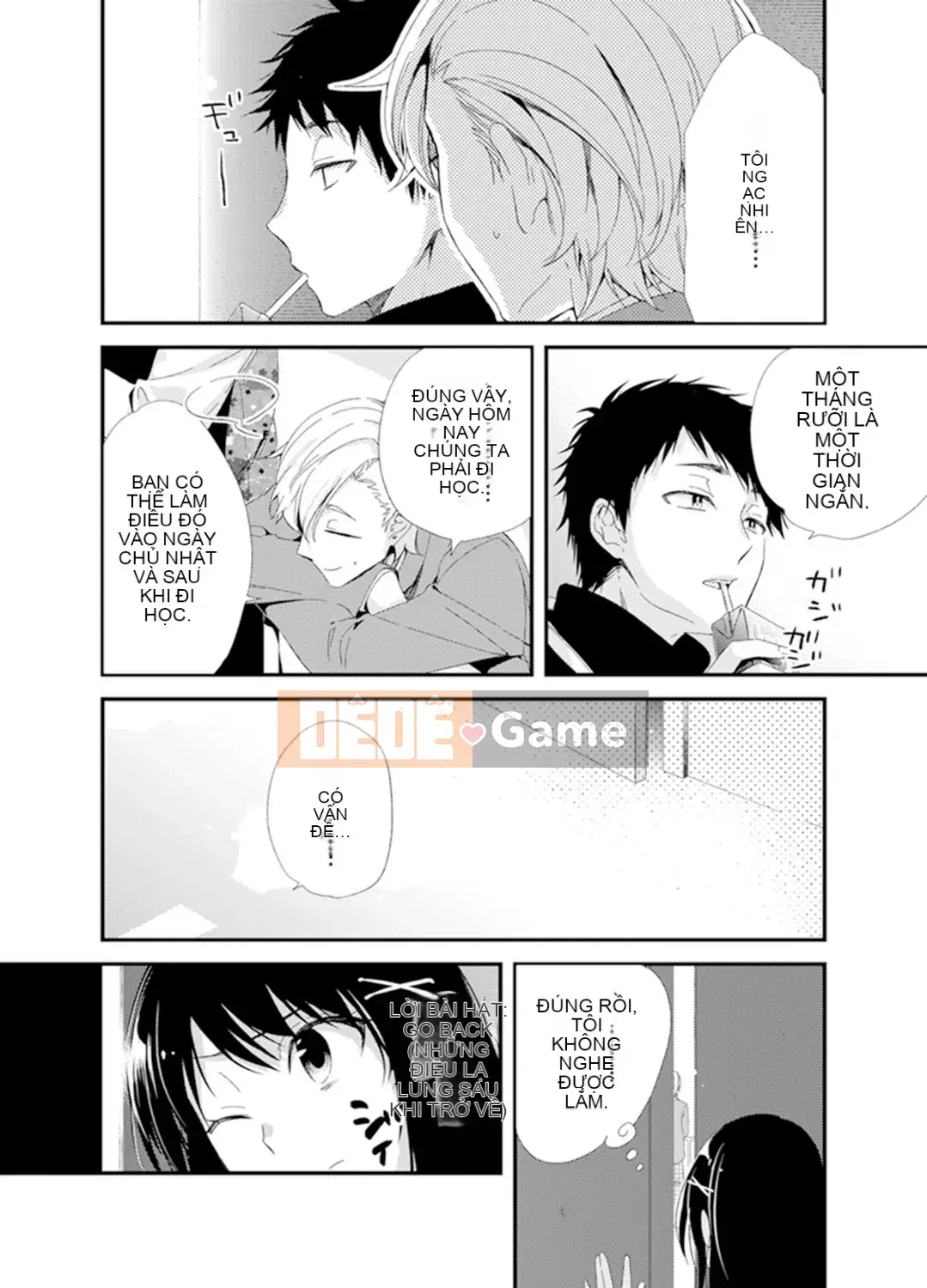 (Seinen Comic) [Eigetsu Minamino] Đi học với một ổ bánh mì trong miệng.