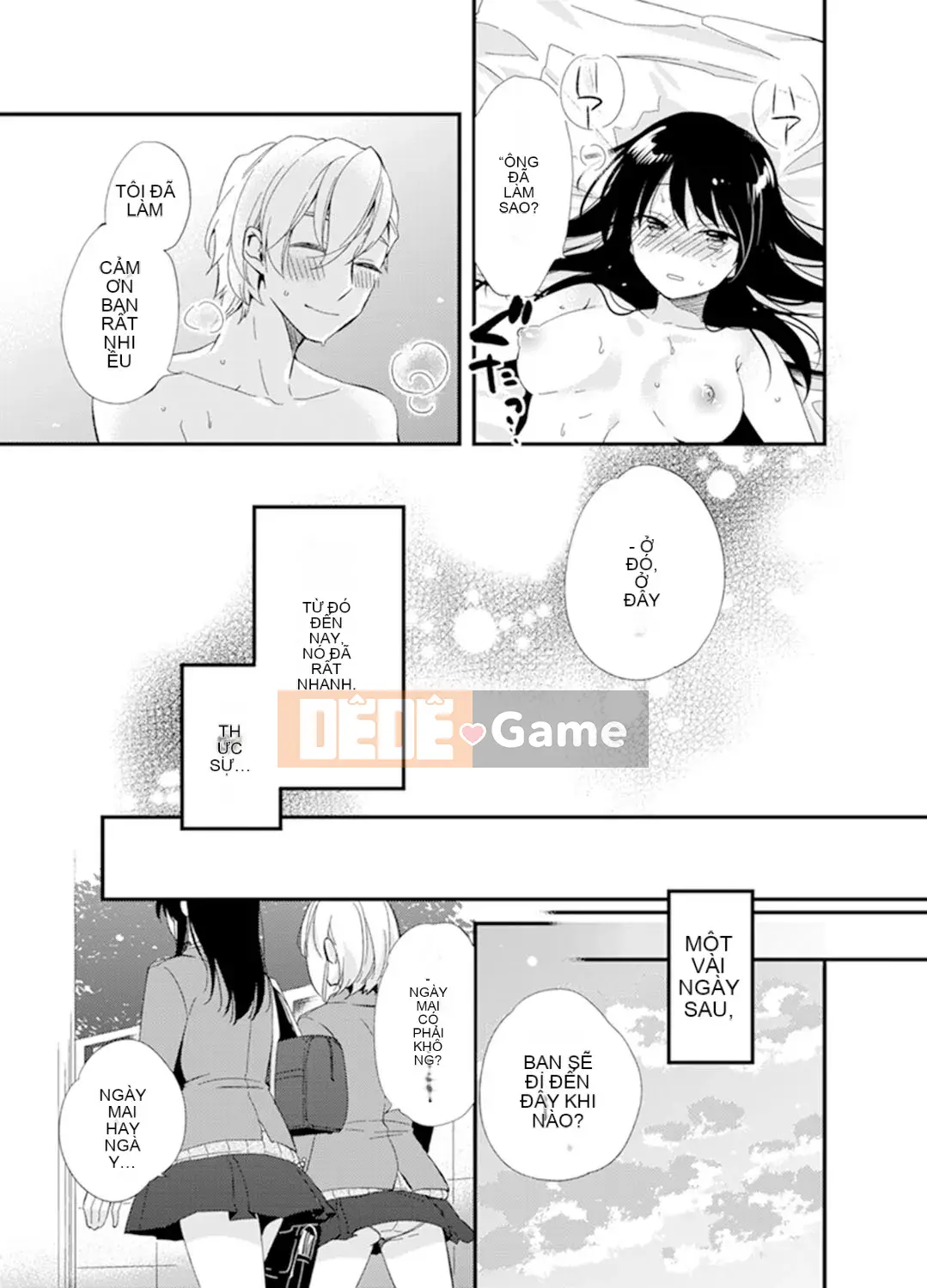 (Seinen Comic) [Eigetsu Minamino] Đi học với một ổ bánh mì trong miệng.