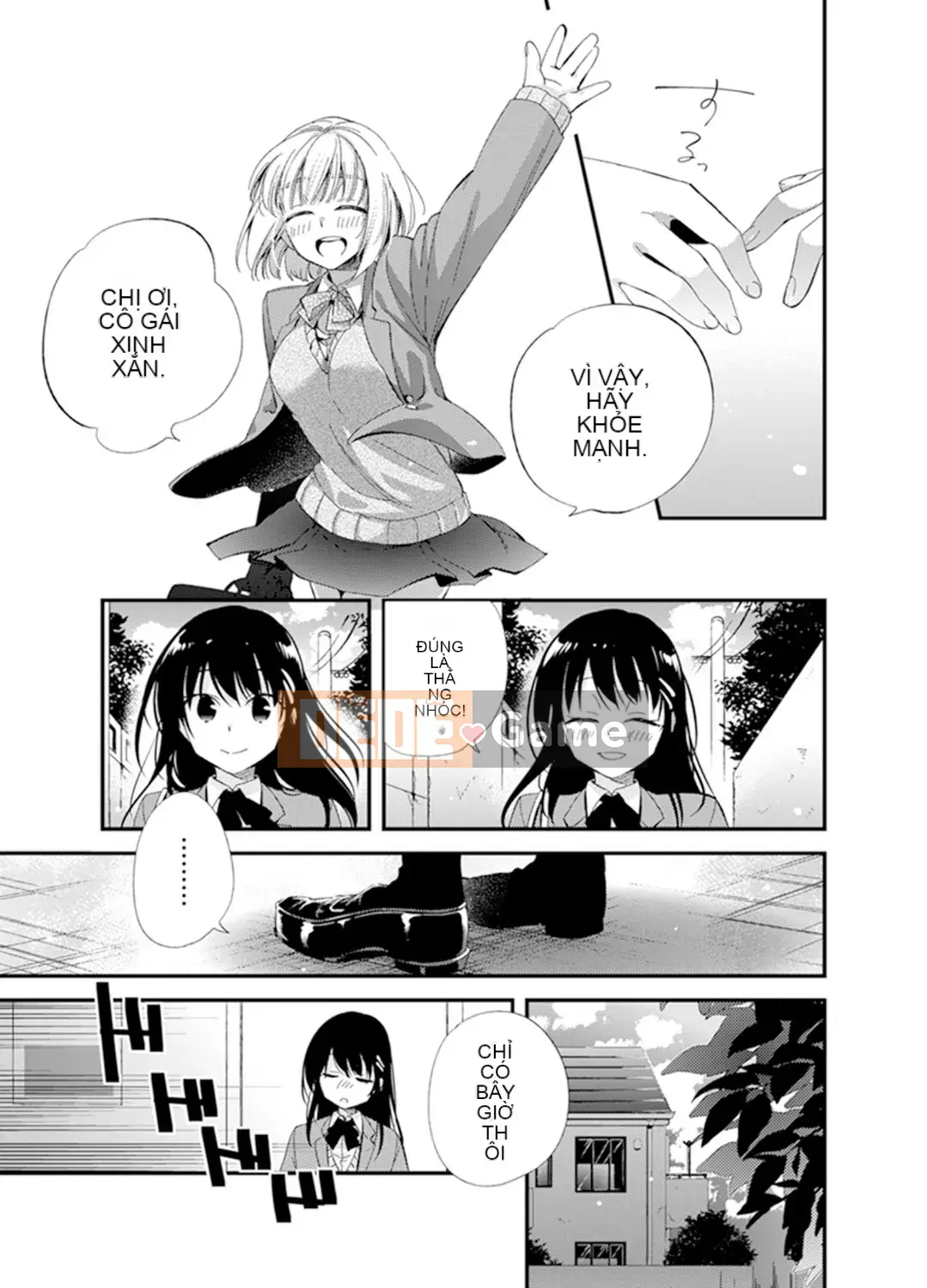 (Seinen Comic) [Eigetsu Minamino] Đi học với một ổ bánh mì trong miệng.