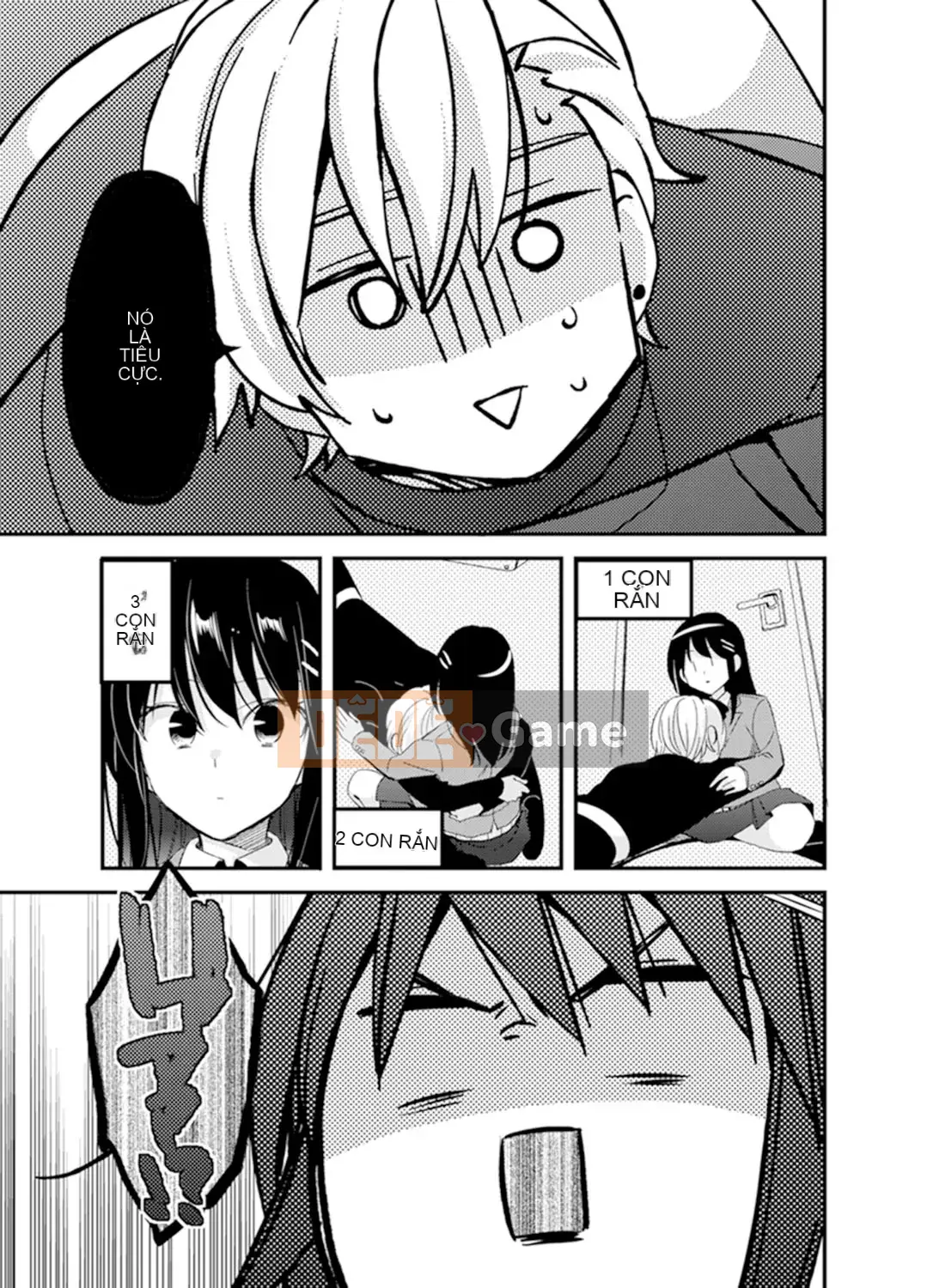 (Seinen Comic) [Eigetsu Minamino] Đi học với một ổ bánh mì trong miệng.