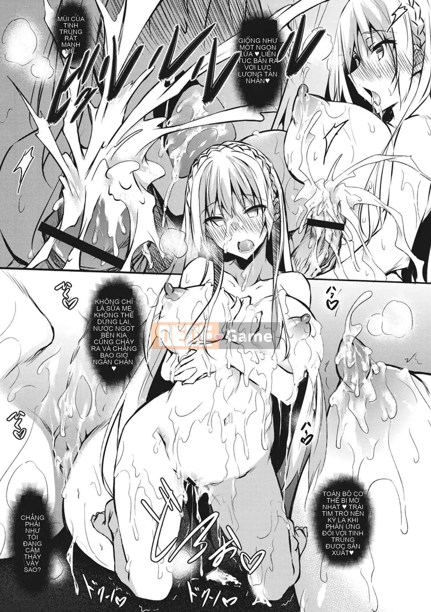 [Han cá nhân hóa người ngoài hành tinh nóng bỏng] [Fukuhachima Naoto] Phủ đầy sữa