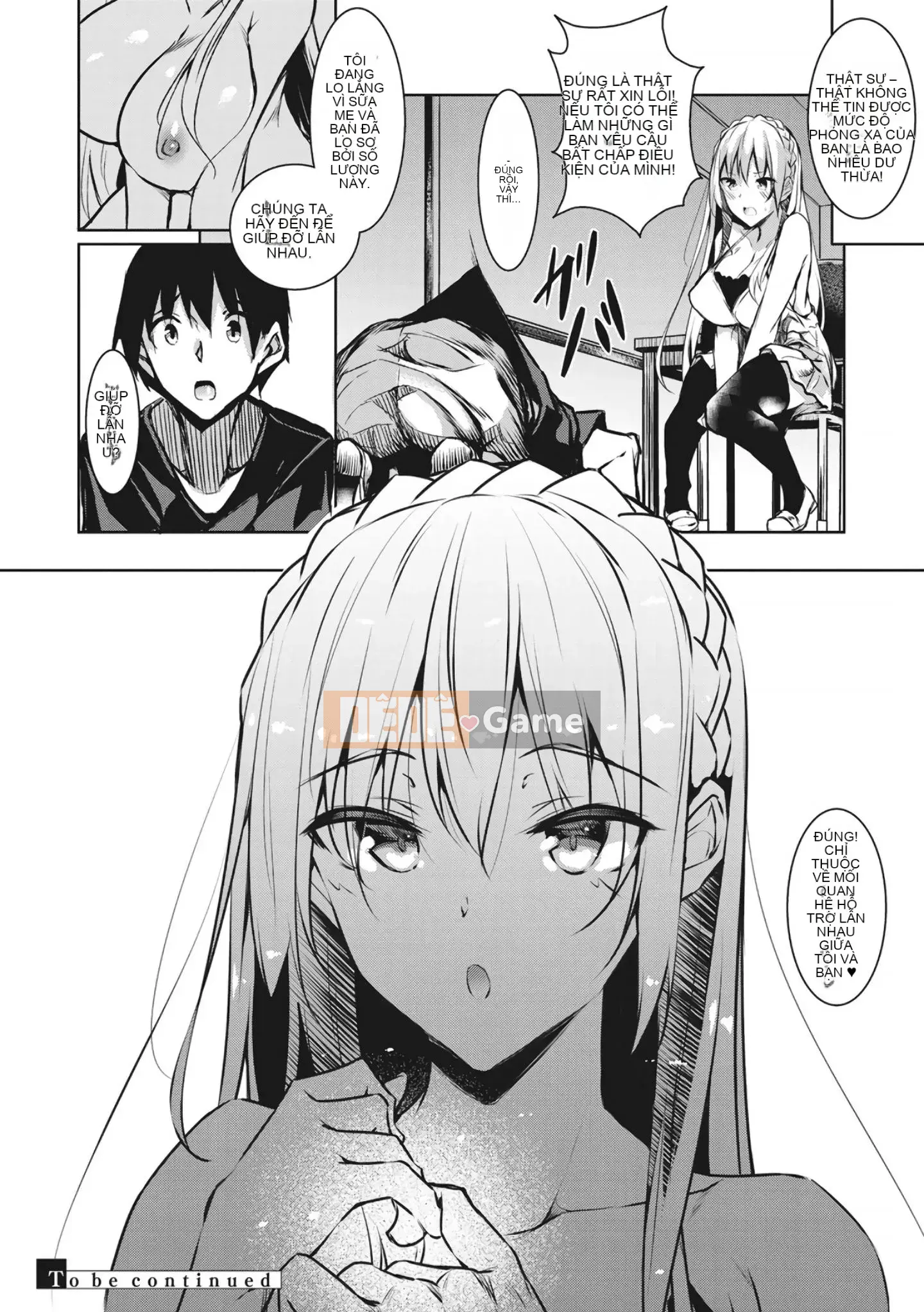 [Han cá nhân hóa người ngoài hành tinh nóng bỏng] [Fukuhachima Naoto] Phủ đầy sữa