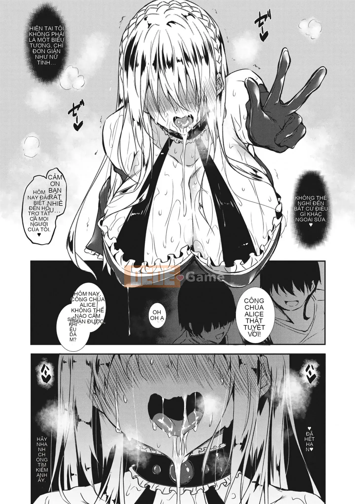 [Han cá nhân hóa người ngoài hành tinh nóng bỏng] [Fukuhachima Naoto] Phủ đầy sữa