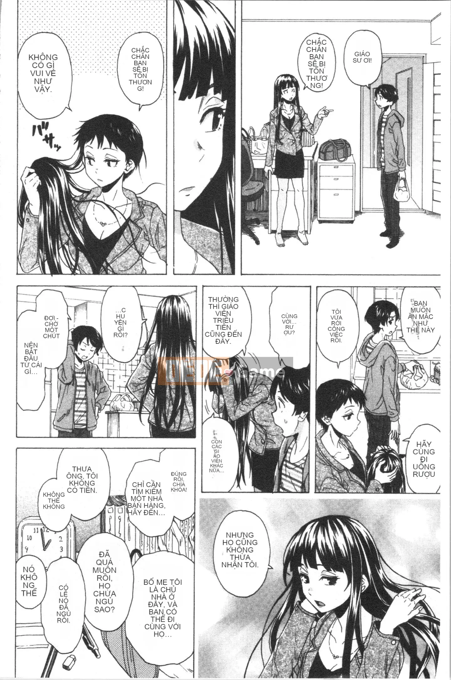 [4K Hanhuagumi][Kaede Fang] Trong phòng của tôi với bà chủ nhà