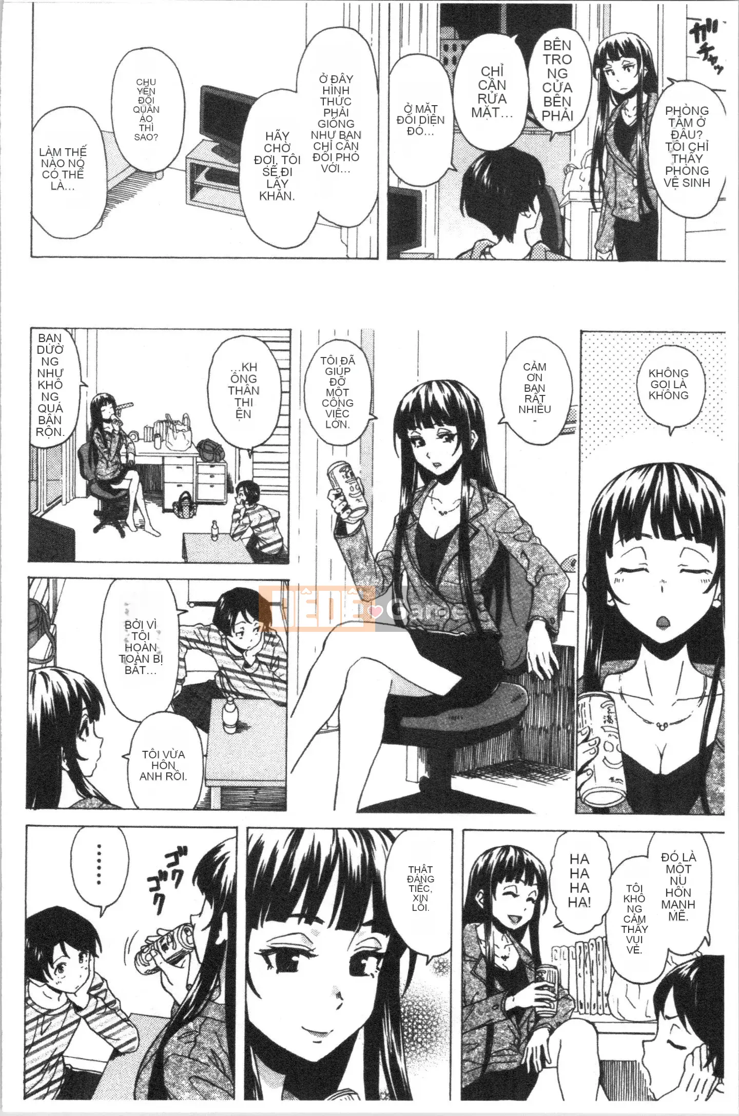 [4K Hanhuagumi][Kaede Fang] Trong phòng của tôi với bà chủ nhà