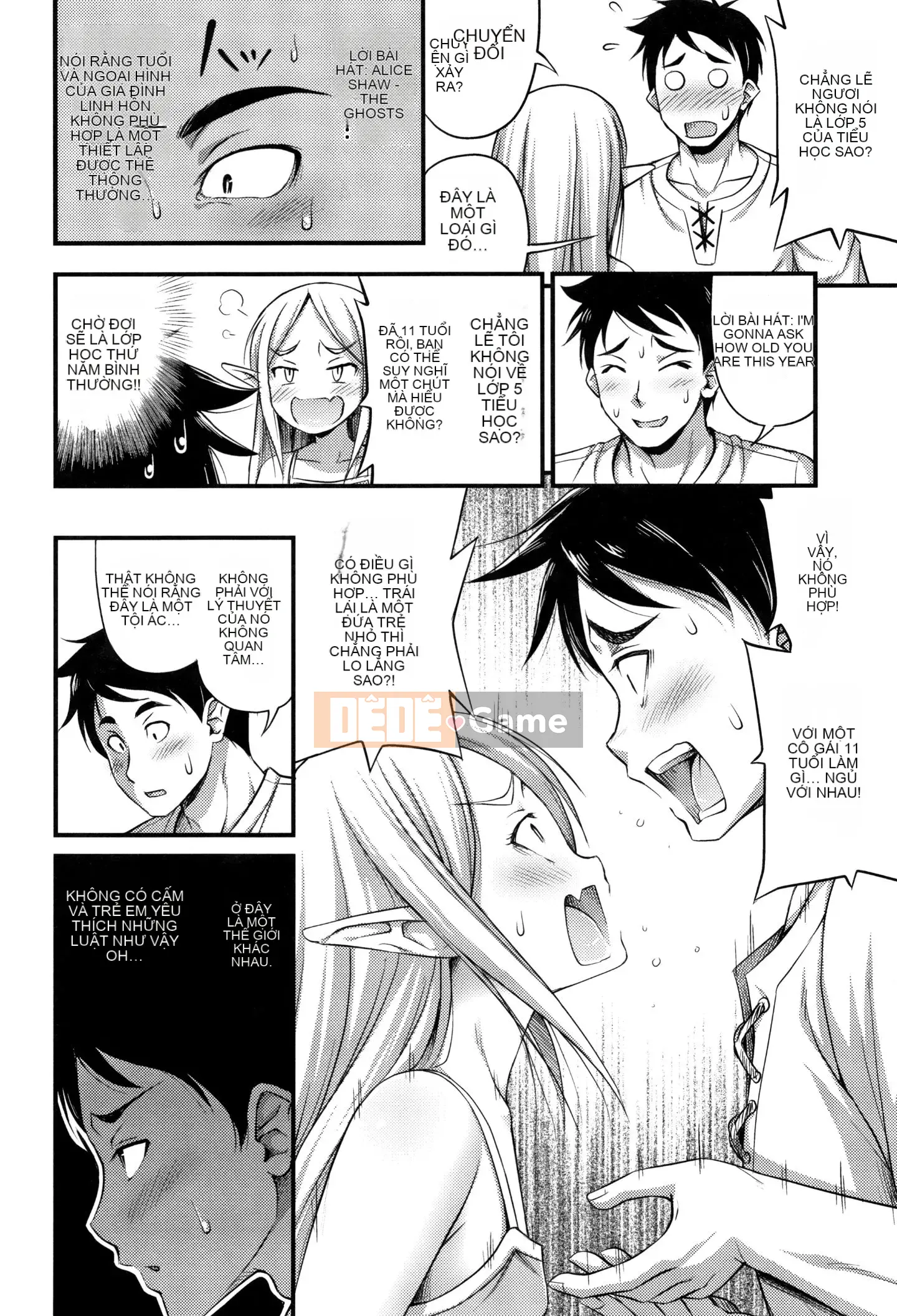 [Ten Yi Tong Tài liệu Bou Han] [Tiếng ồn] Ngực, đùi và quần đùi