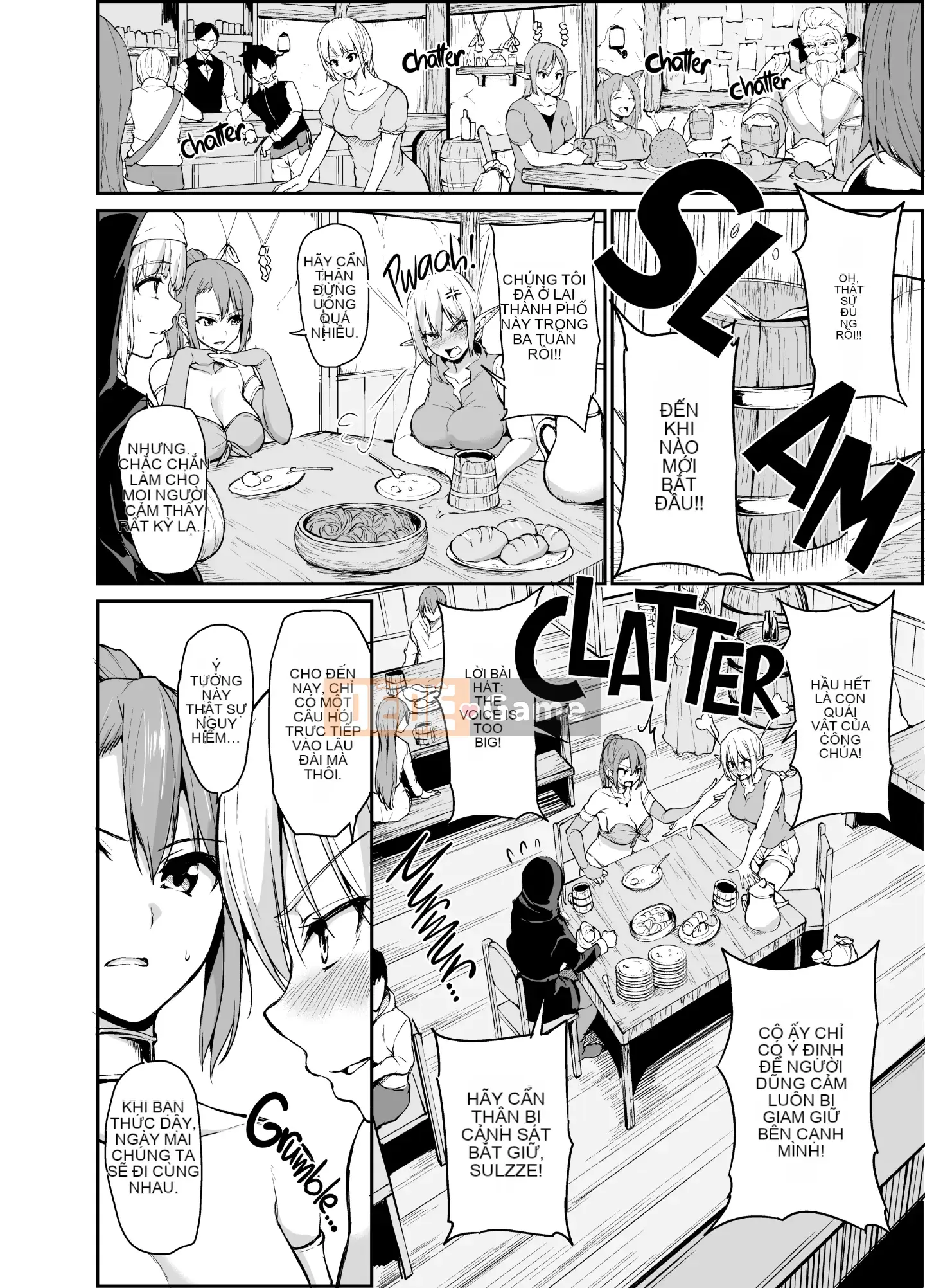 [Tachibana オミナ] Câu chuyện Harlem ở thế giới khác 1-4.5+ Gaiden [Cá nhân chán x tóc không sửa]