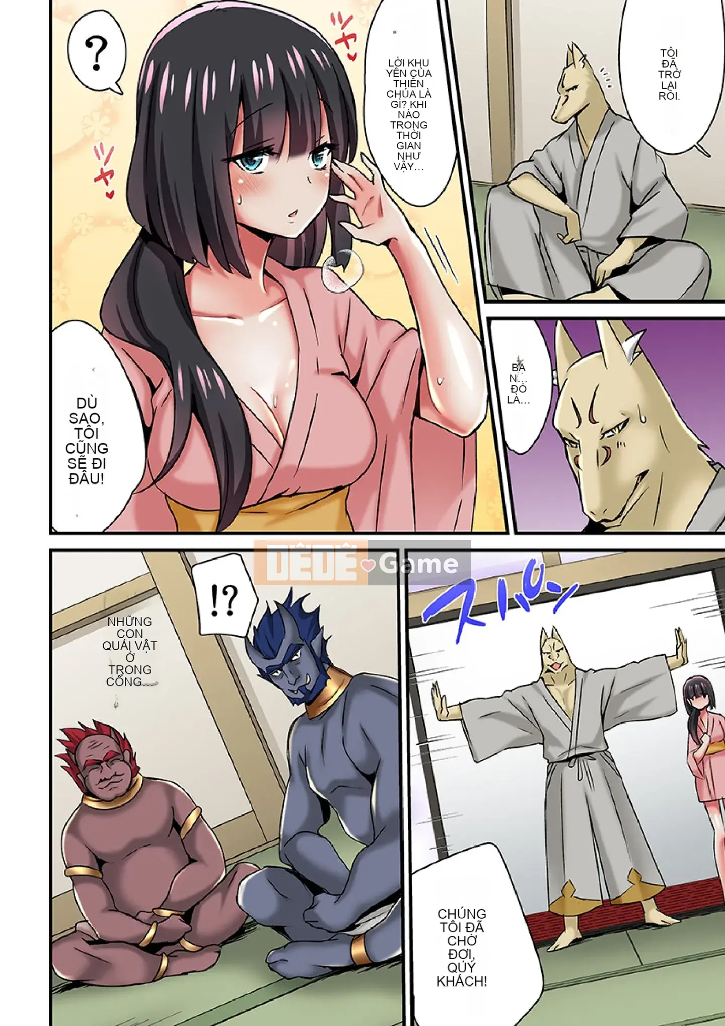 [Sennomori Maitake] Ayakashi Mating Kitan-Hạt nóng hút vào bụng bạn-3