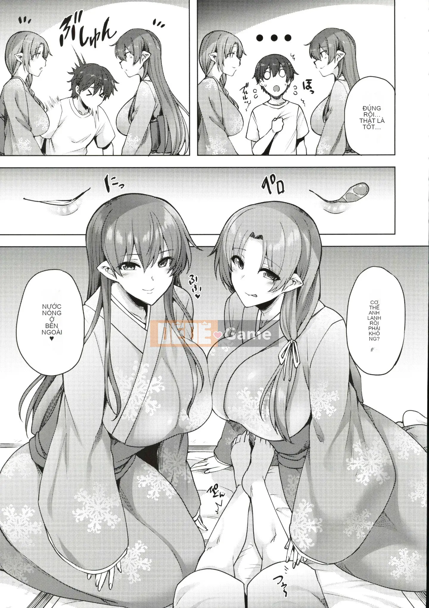 [Chiyoko Ayakase x Riberi Ayakase] Hoạt động hậu cung Mayohiga Icharab của Yuki Onna