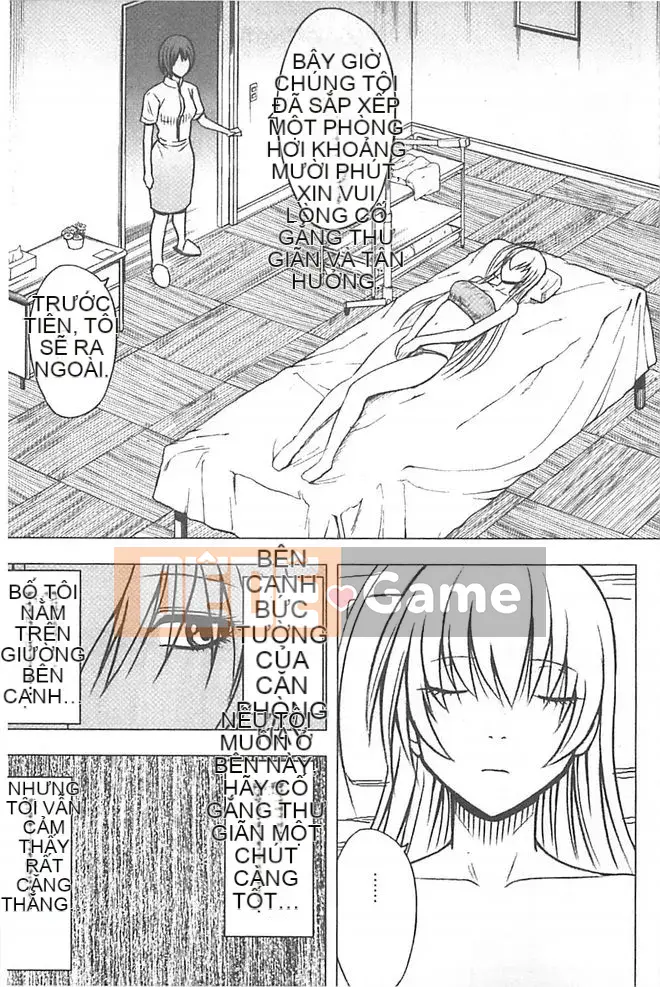 [クリムゾン] Một người phụ nữ được xoa bóp để đạt cực khoái (giữa)