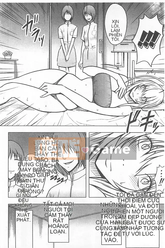 [クリムゾン] Một người phụ nữ được xoa bóp để đạt cực khoái (giữa)