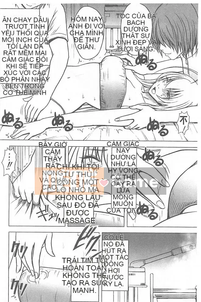 [クリムゾン] Một người phụ nữ được xoa bóp để đạt cực khoái (giữa)