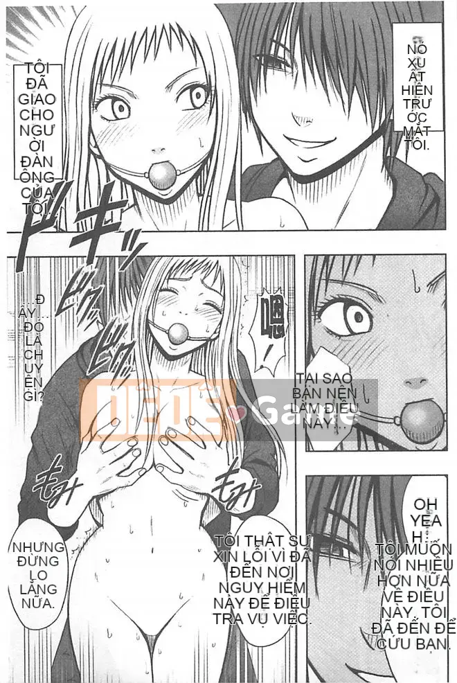 [クリムゾン] Một người phụ nữ được xoa bóp để đạt cực khoái (giữa)