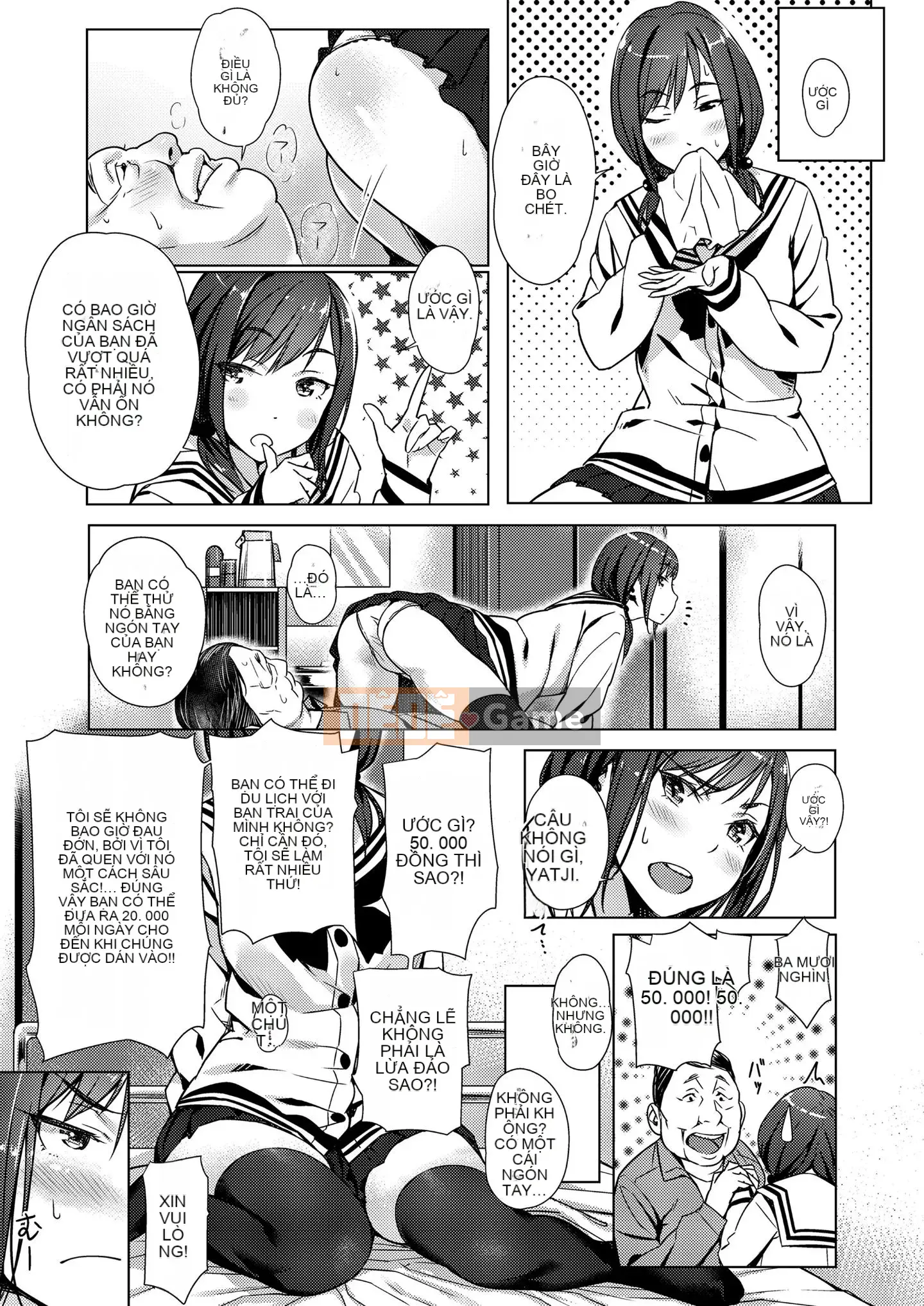 [Bubuzuke] Đôi môi và bộ đồ thủy thủ.