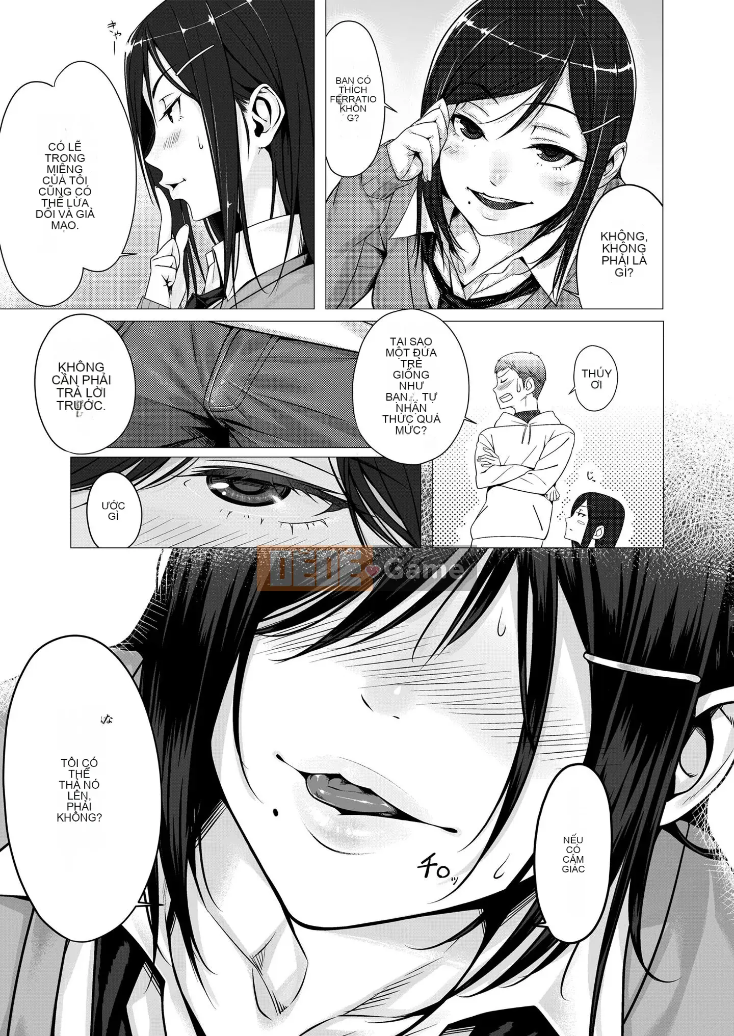 [Bubuzuke] Đôi môi và bộ đồ thủy thủ.