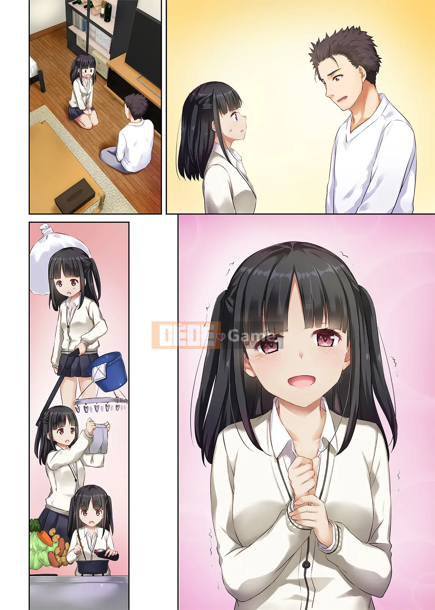 [Người tình kỹ thuật số (Nakajima Yuka)] Wakeari Shoujo to Dousei Seikatsu DLO-11