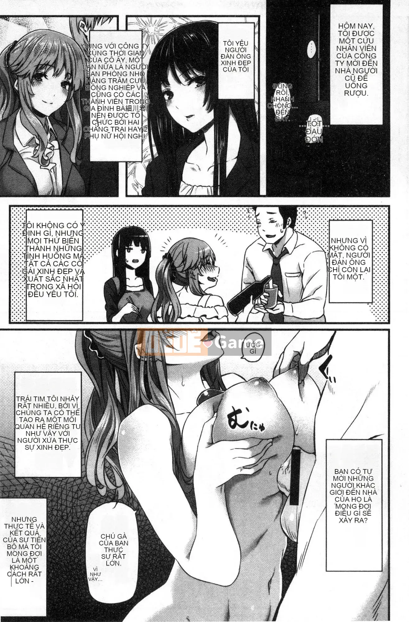 [Matsukawa] Ryoute ni Senpai [Tiếng Trung]