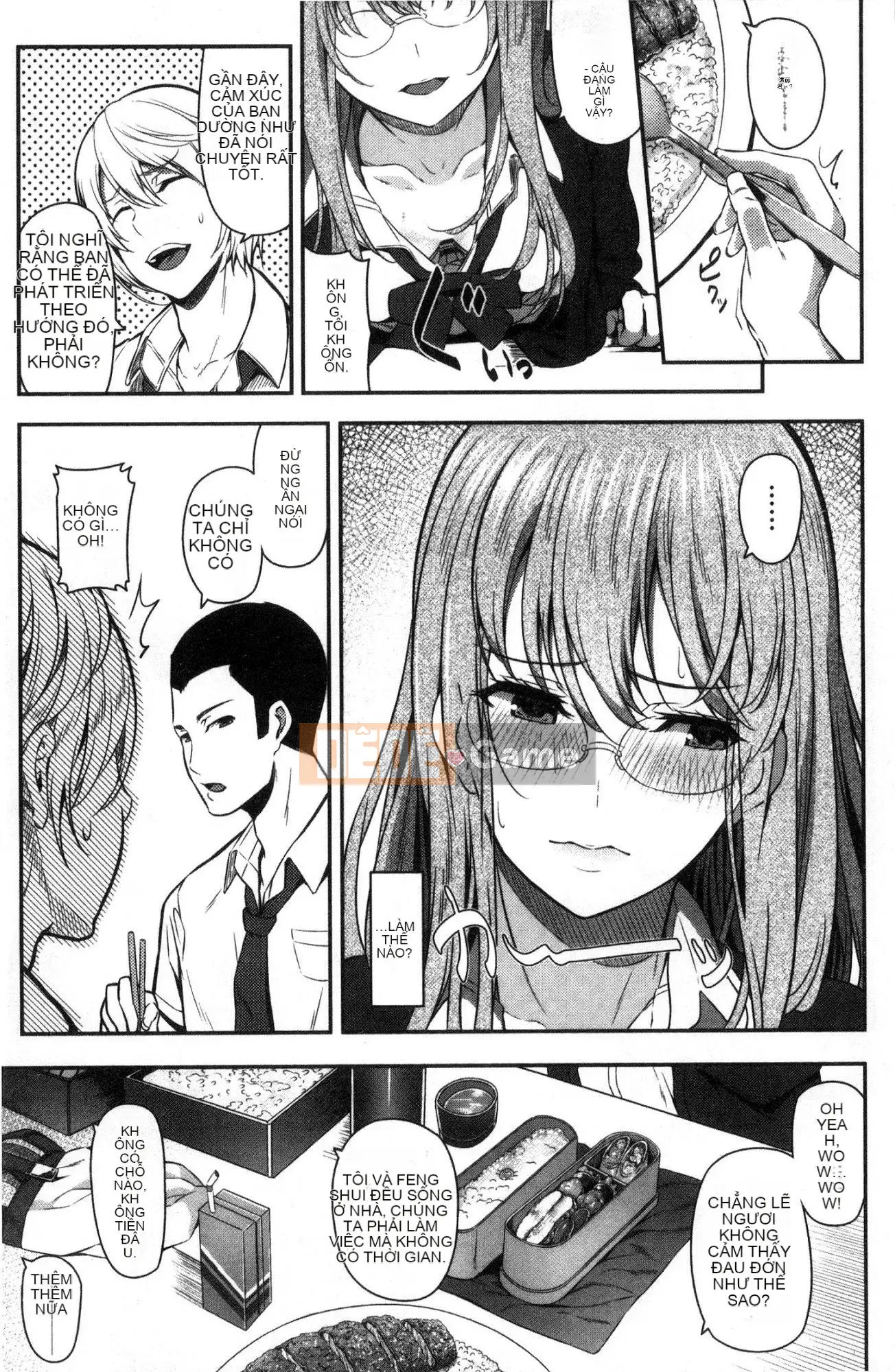 [Matsukawa] Ryoute ni Senpai [Tiếng Trung]