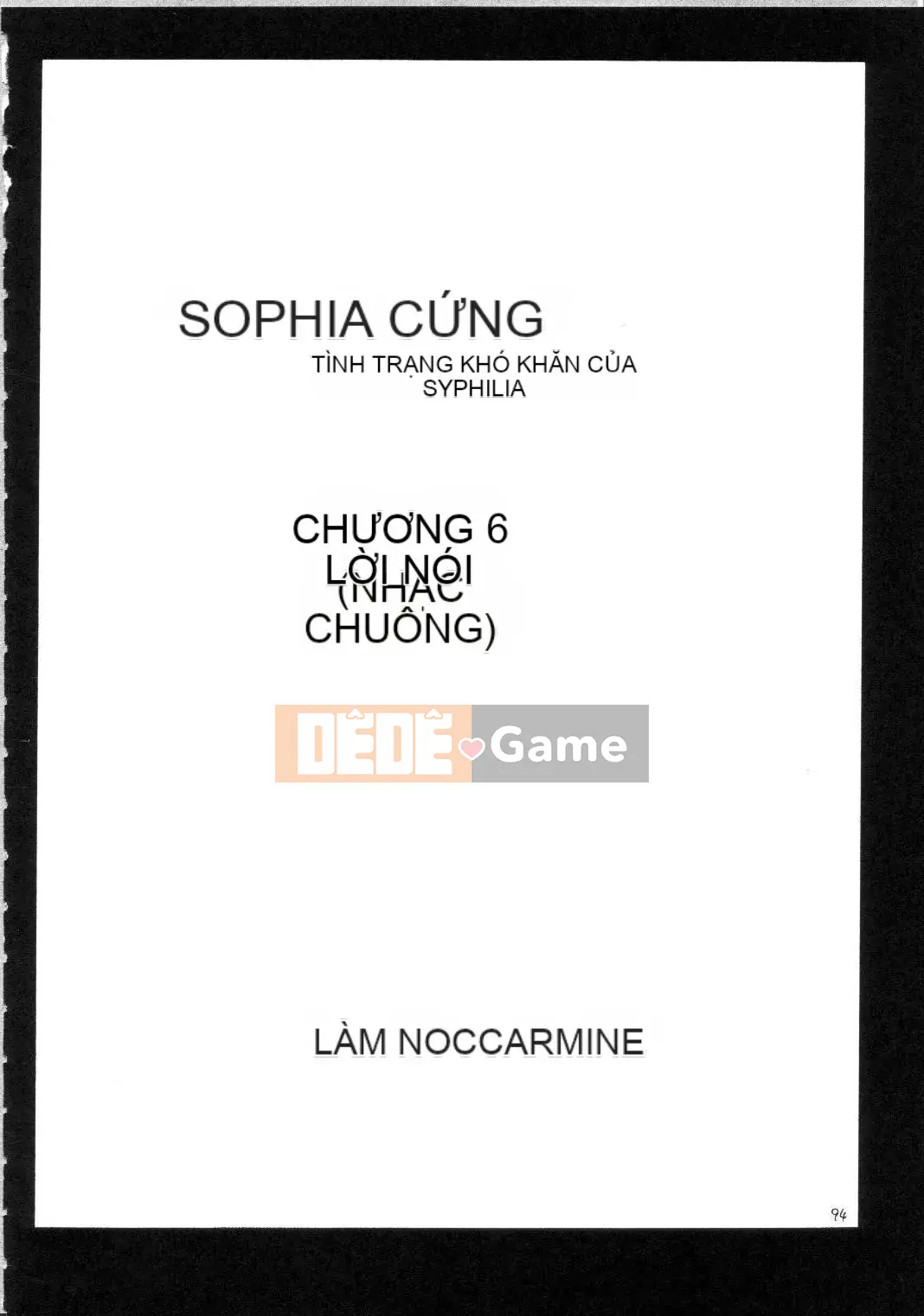 [Crimson] Sephiria Cứng Omnibus
