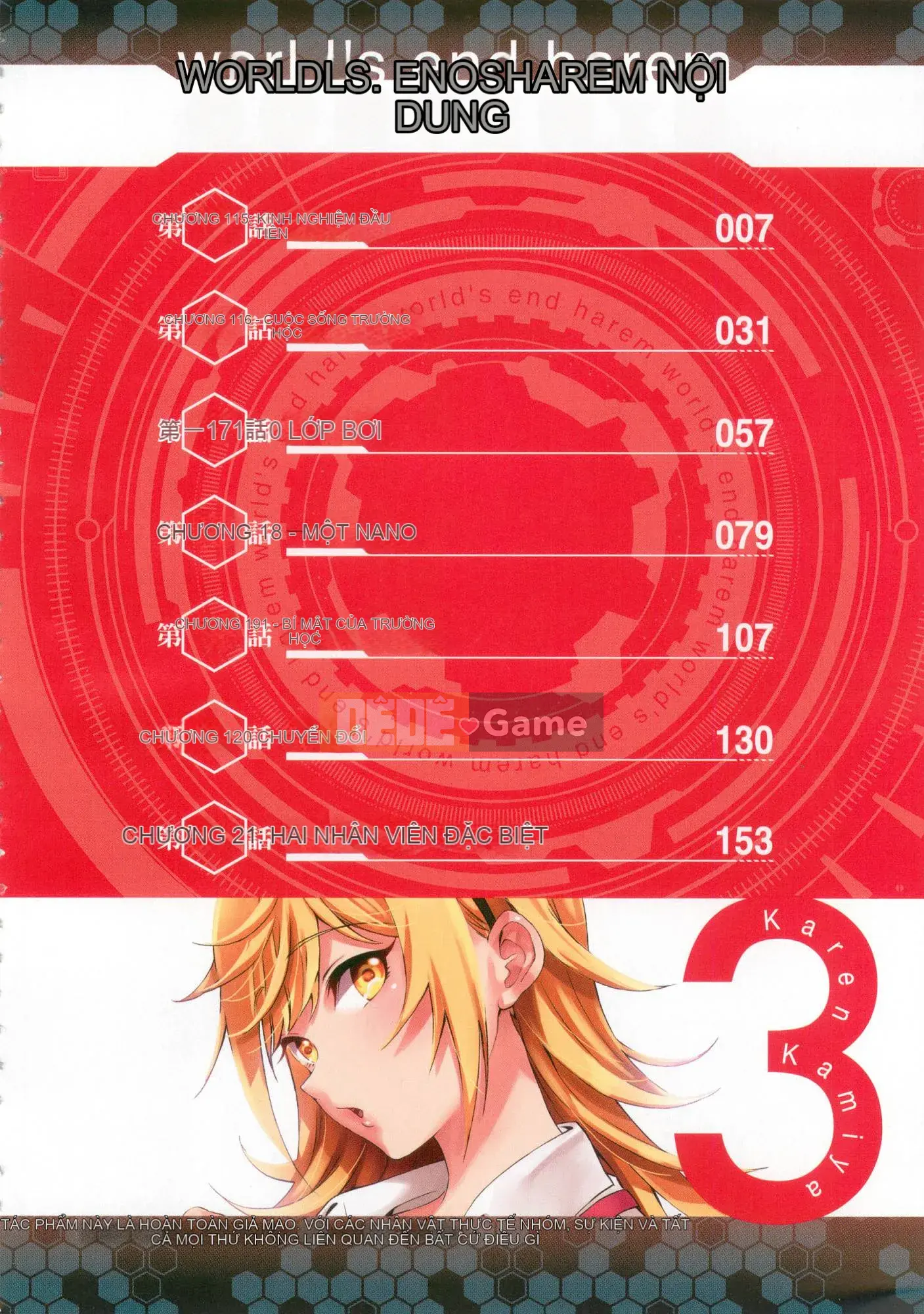 [Kaze Koubou][Kotaro Yoino] Kết Thúc Hậu Cung 3 Kết Thúc Hậu Cung 3