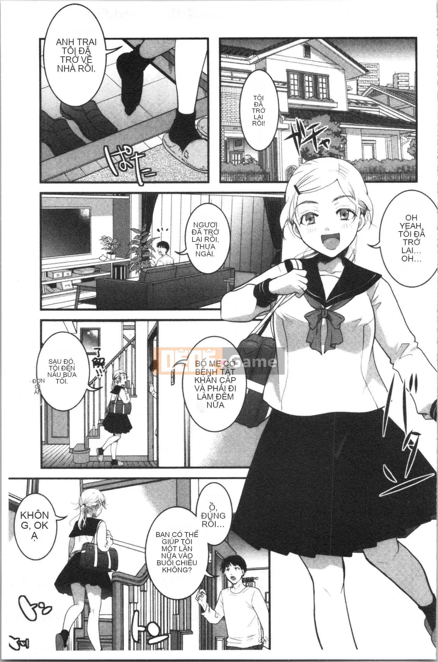 [4K Hankagumi][Itouei] Chịu đựng cho đến khi tan học