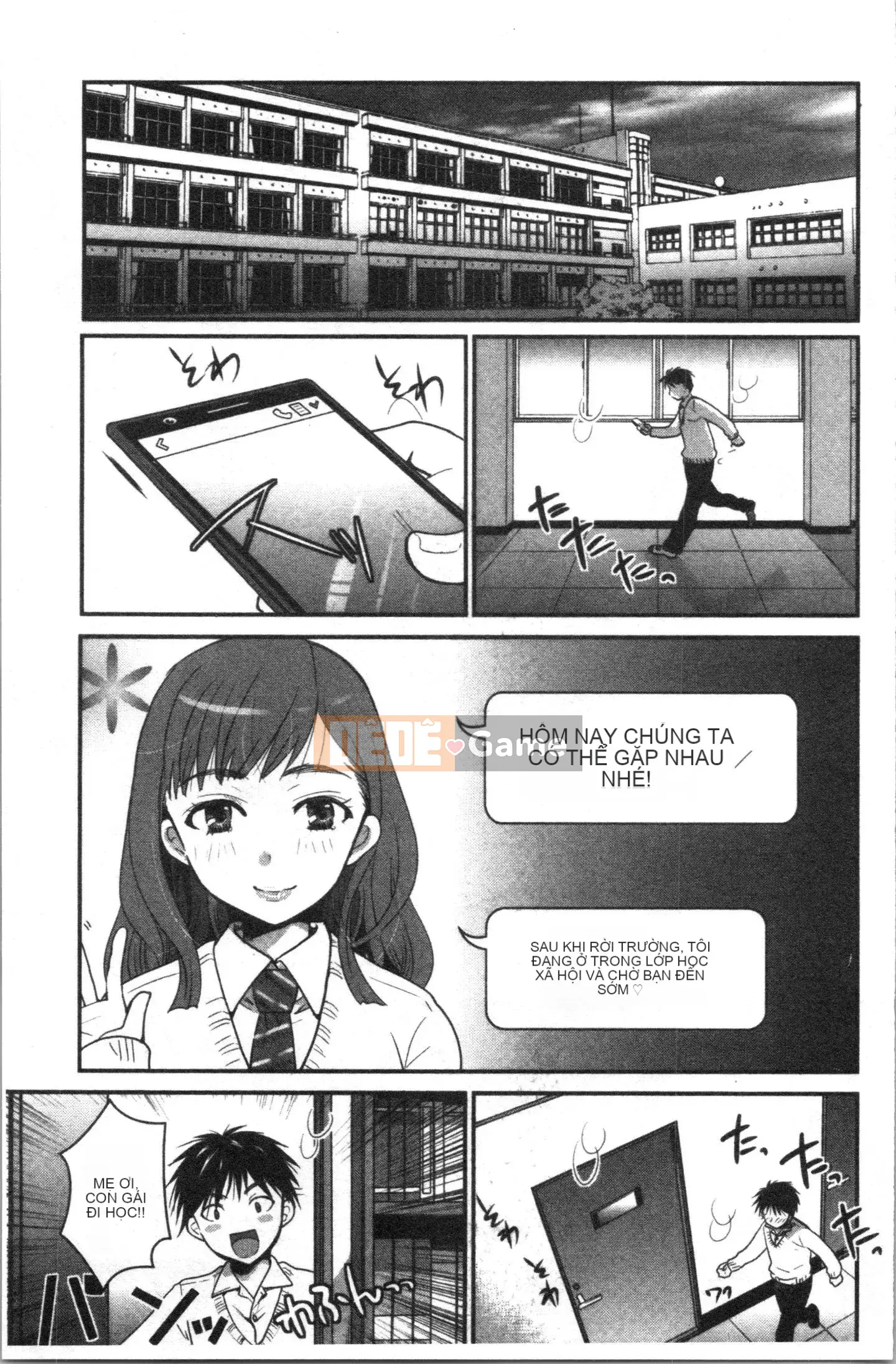 [4K Hankagumi][Itouei] Chịu đựng cho đến khi tan học