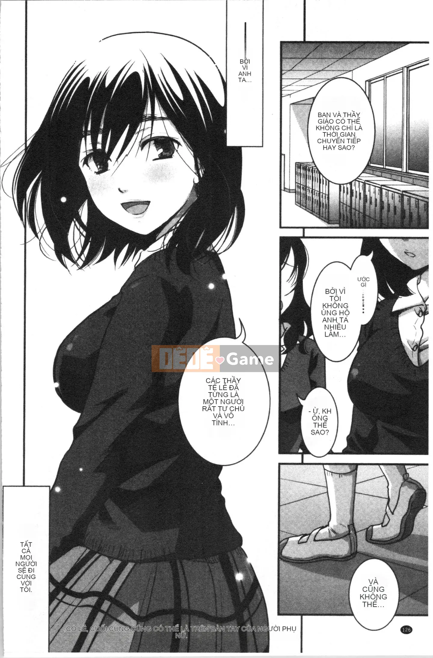 [4K Hankagumi][Itouei] Chịu đựng cho đến khi tan học