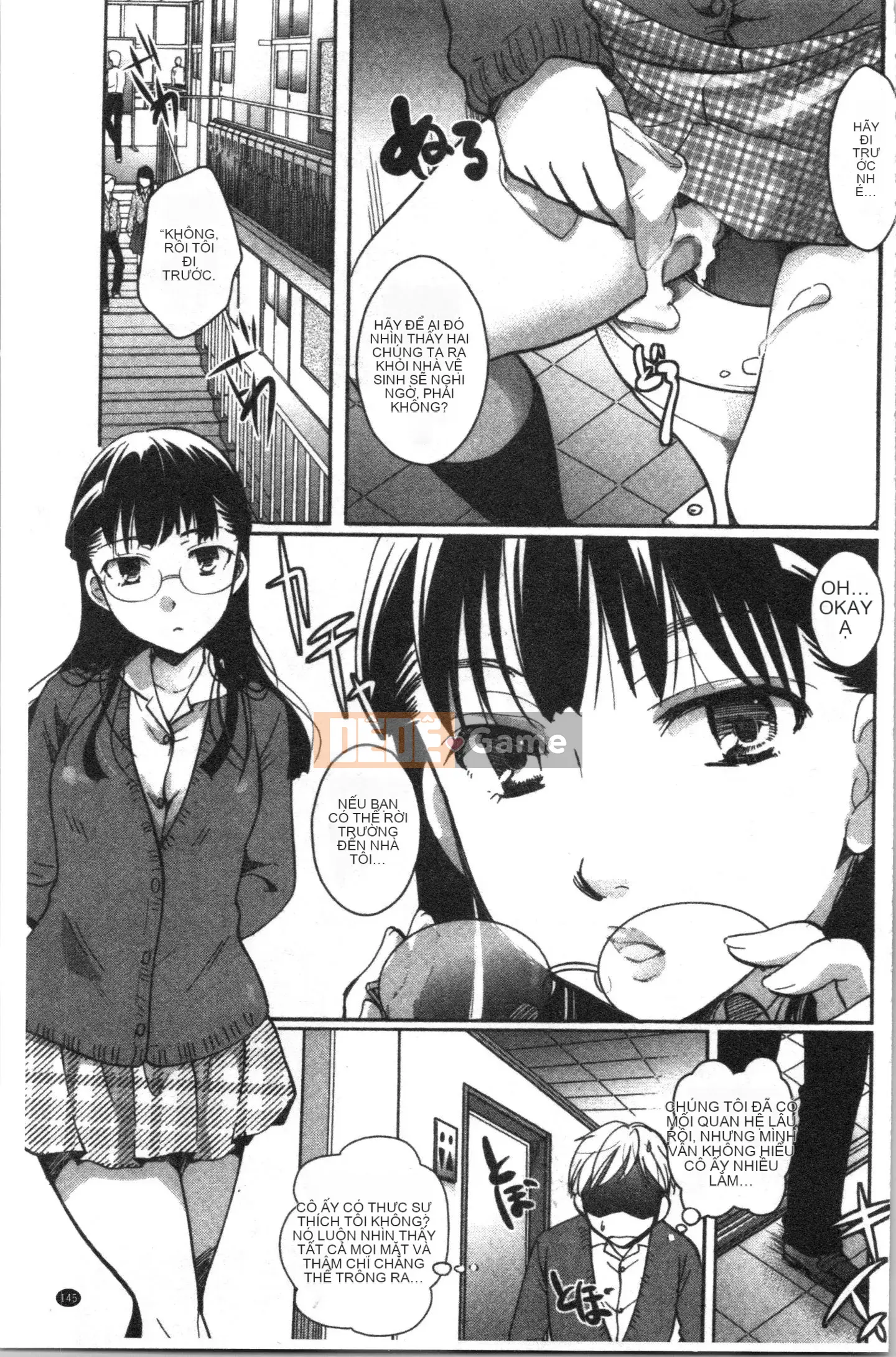 [4K Hankagumi][Itouei] Chịu đựng cho đến khi tan học