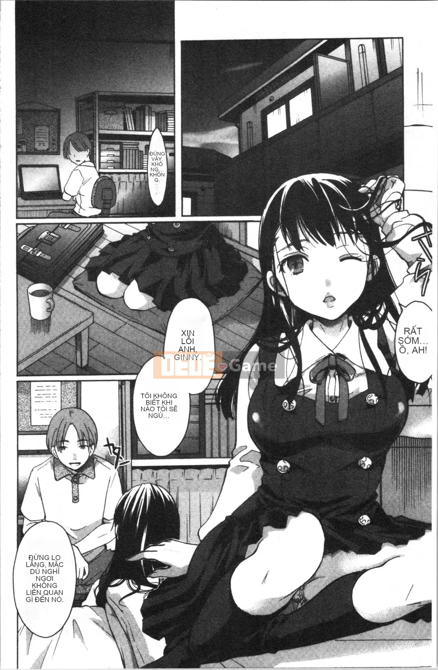 [4K Hankagumi][Itouei] Chịu đựng cho đến khi tan học