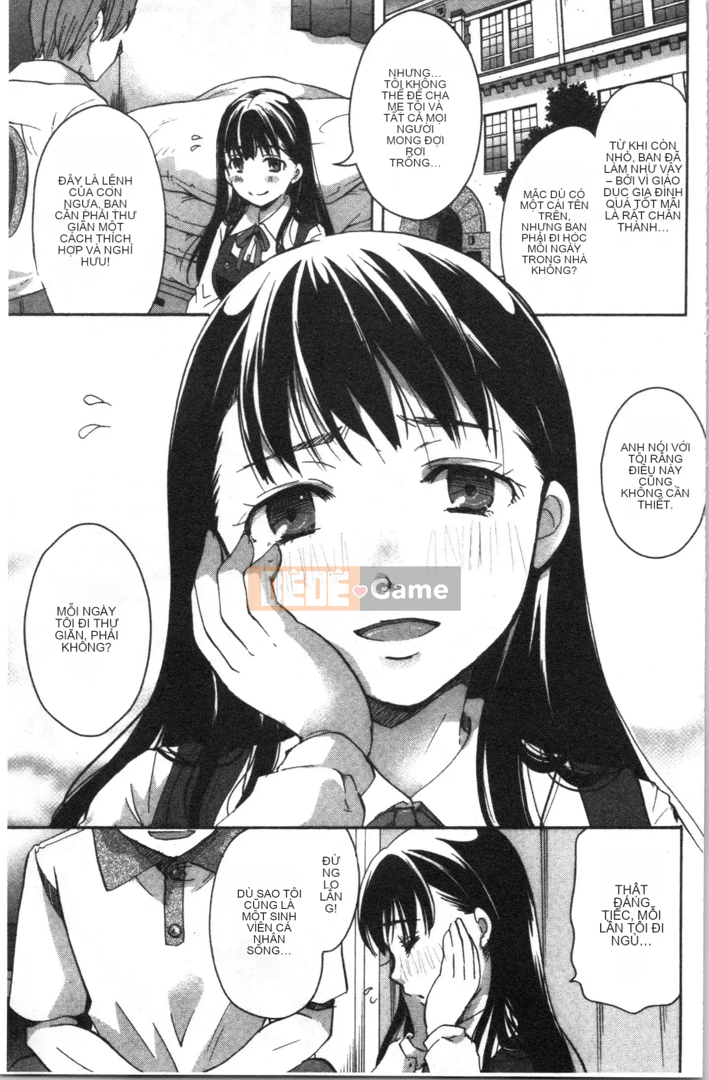 [4K Hankagumi][Itouei] Chịu đựng cho đến khi tan học