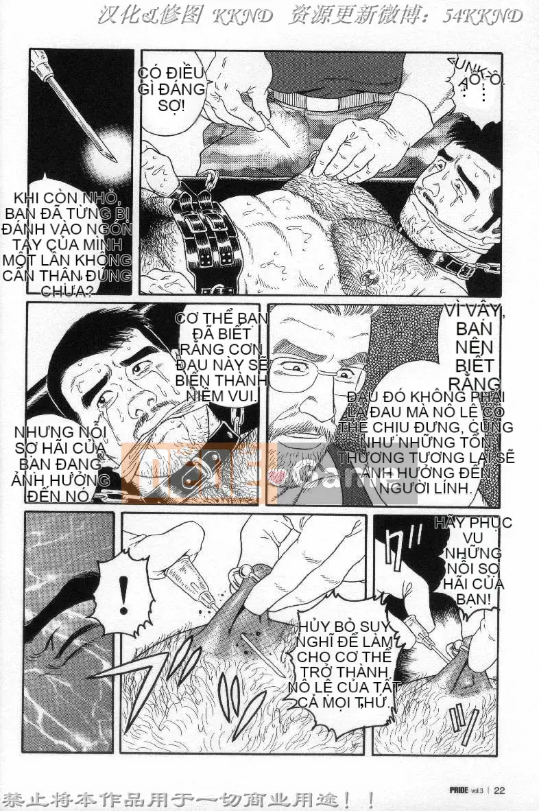 [Tagame Gengoroh] PRIDE vol.3 [Tiếng Trung]