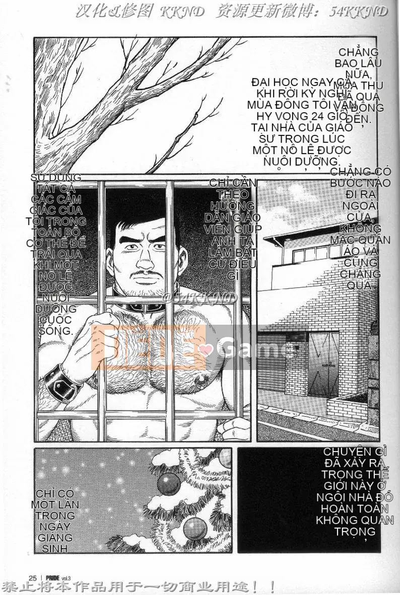 [Tagame Gengoroh] PRIDE vol.3 [Tiếng Trung]