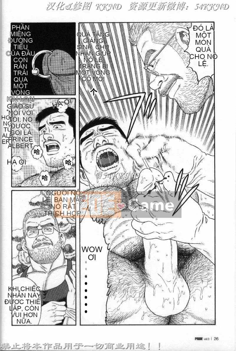 [Tagame Gengoroh] PRIDE vol.3 [Tiếng Trung]