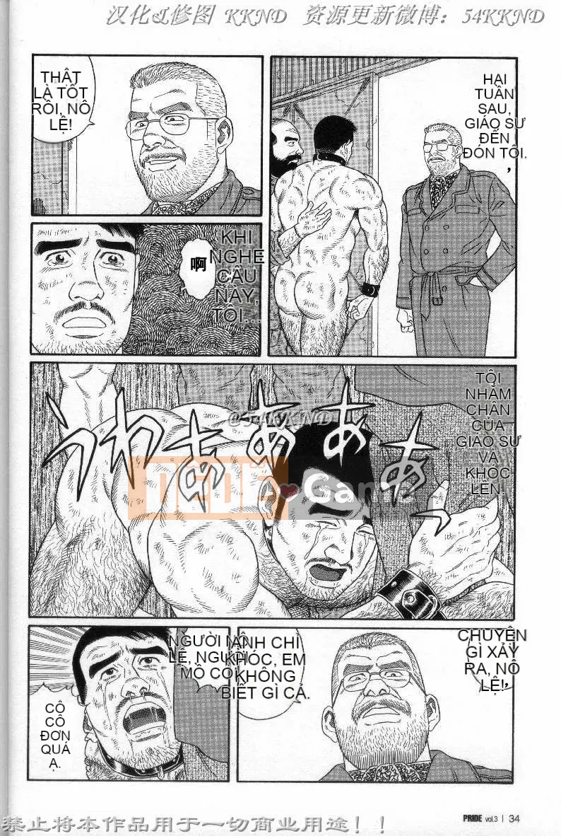 [Tagame Gengoroh] PRIDE vol.3 [Tiếng Trung]